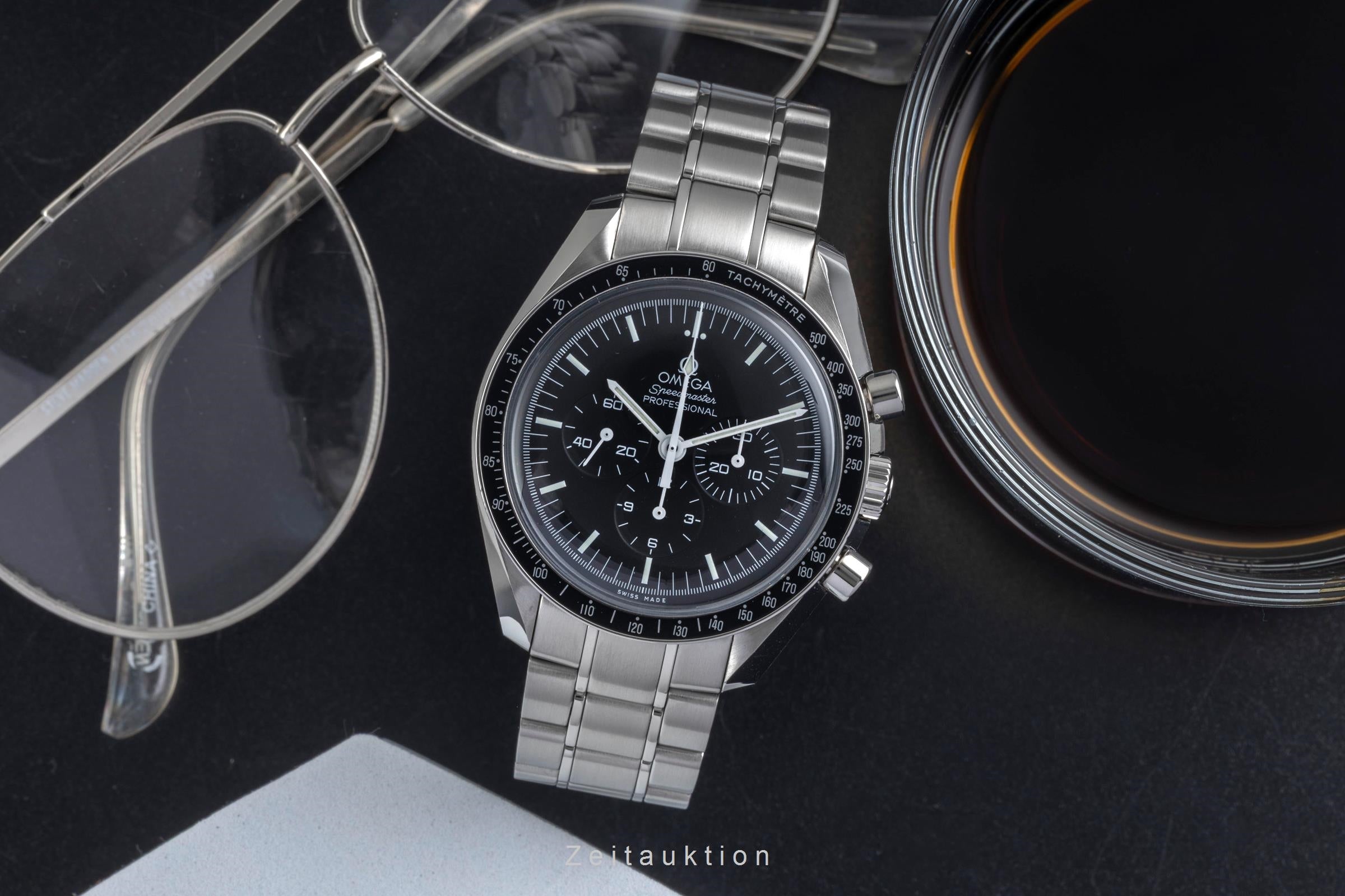 Omega Speedmaster Moonwatch Stahl Handaufzug Ref. 311.30.42.30.01.005 Papiere  [2604367]