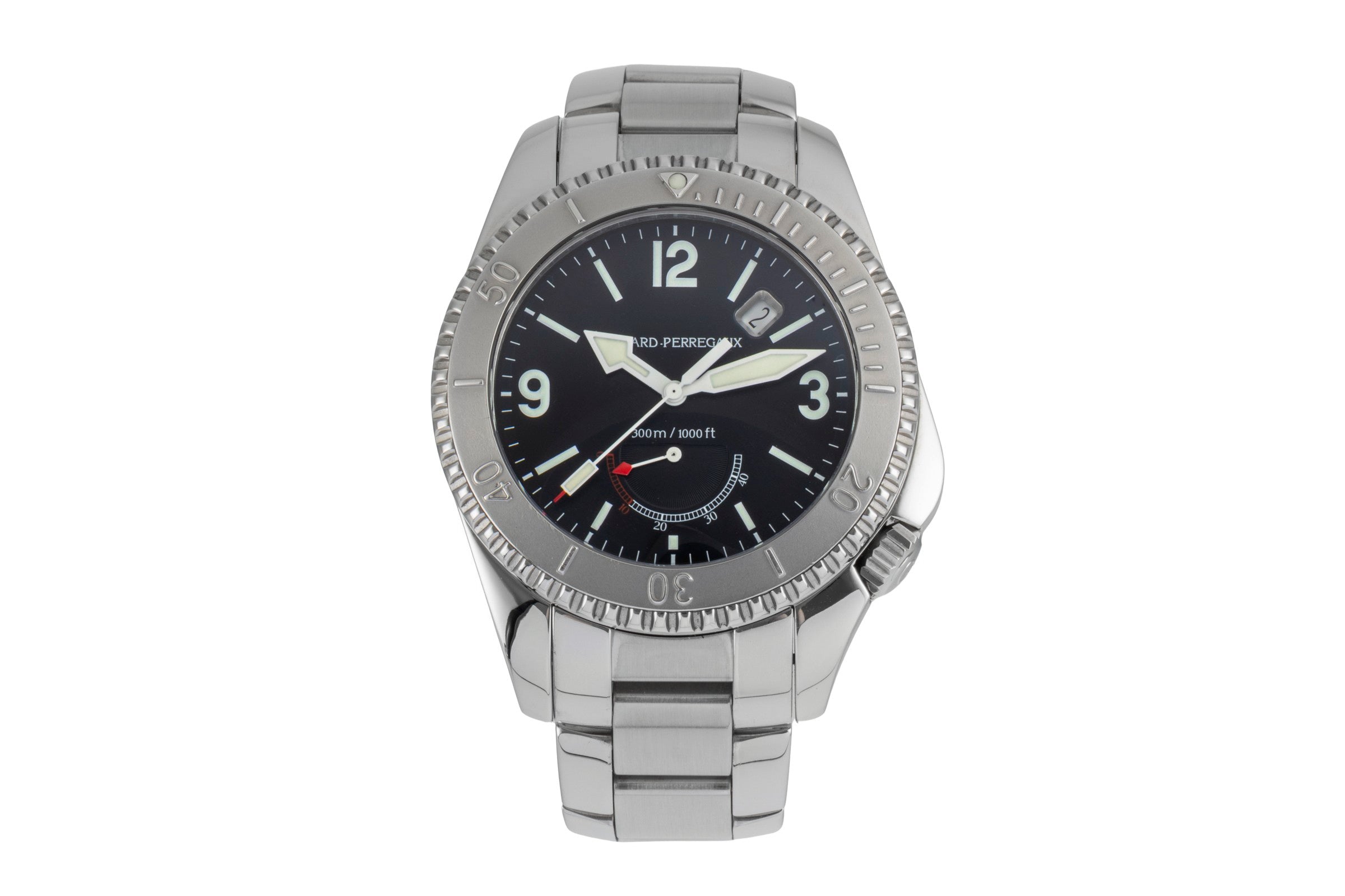 Girard Perregaux Sea Hawk II steel automatic men's watch 49900.1.11.6146  [2604368]