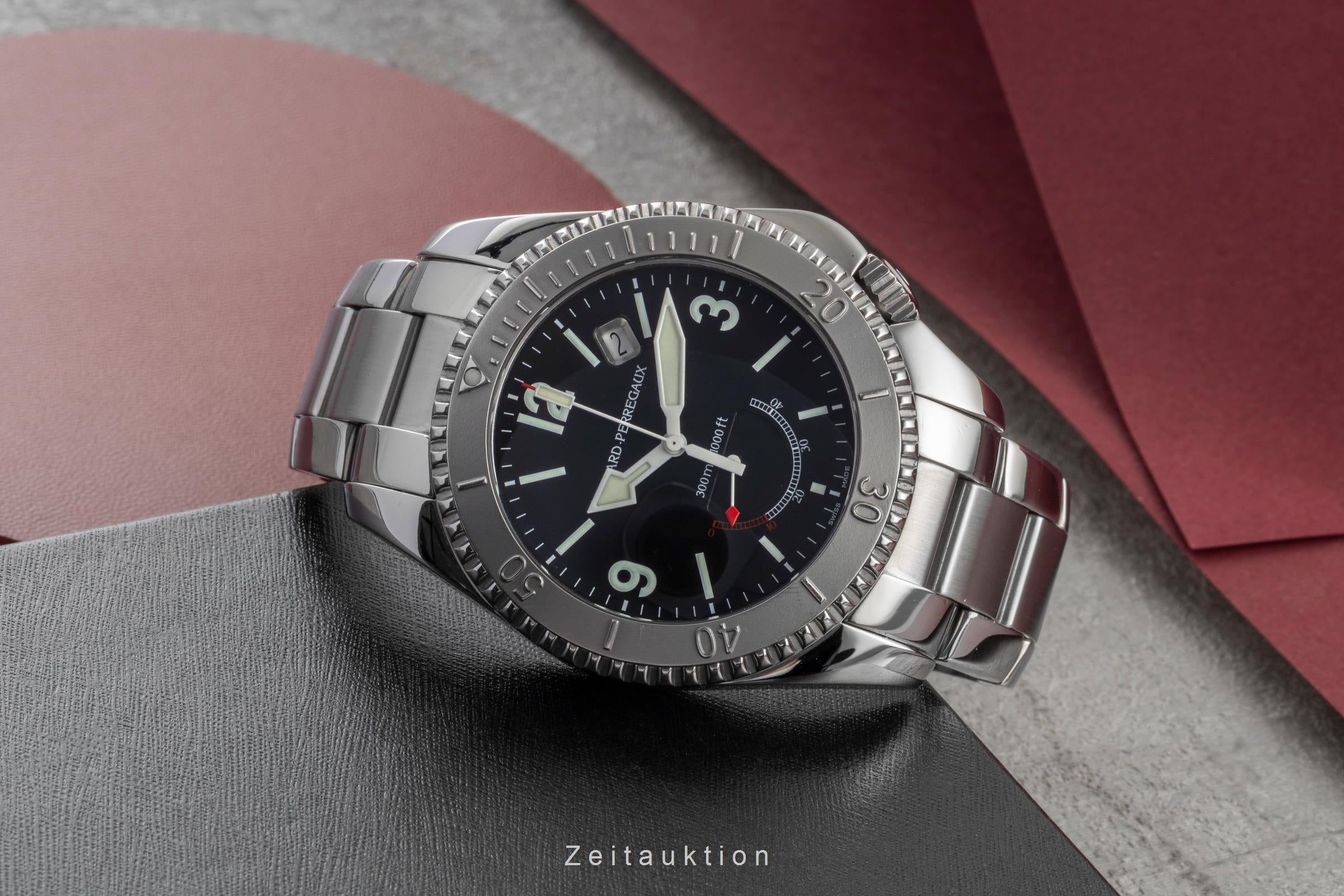 Girard-Perregaux Sea Hawk II Stahl Automatik Ref. 49900.1.11.6146 Box [2604368]