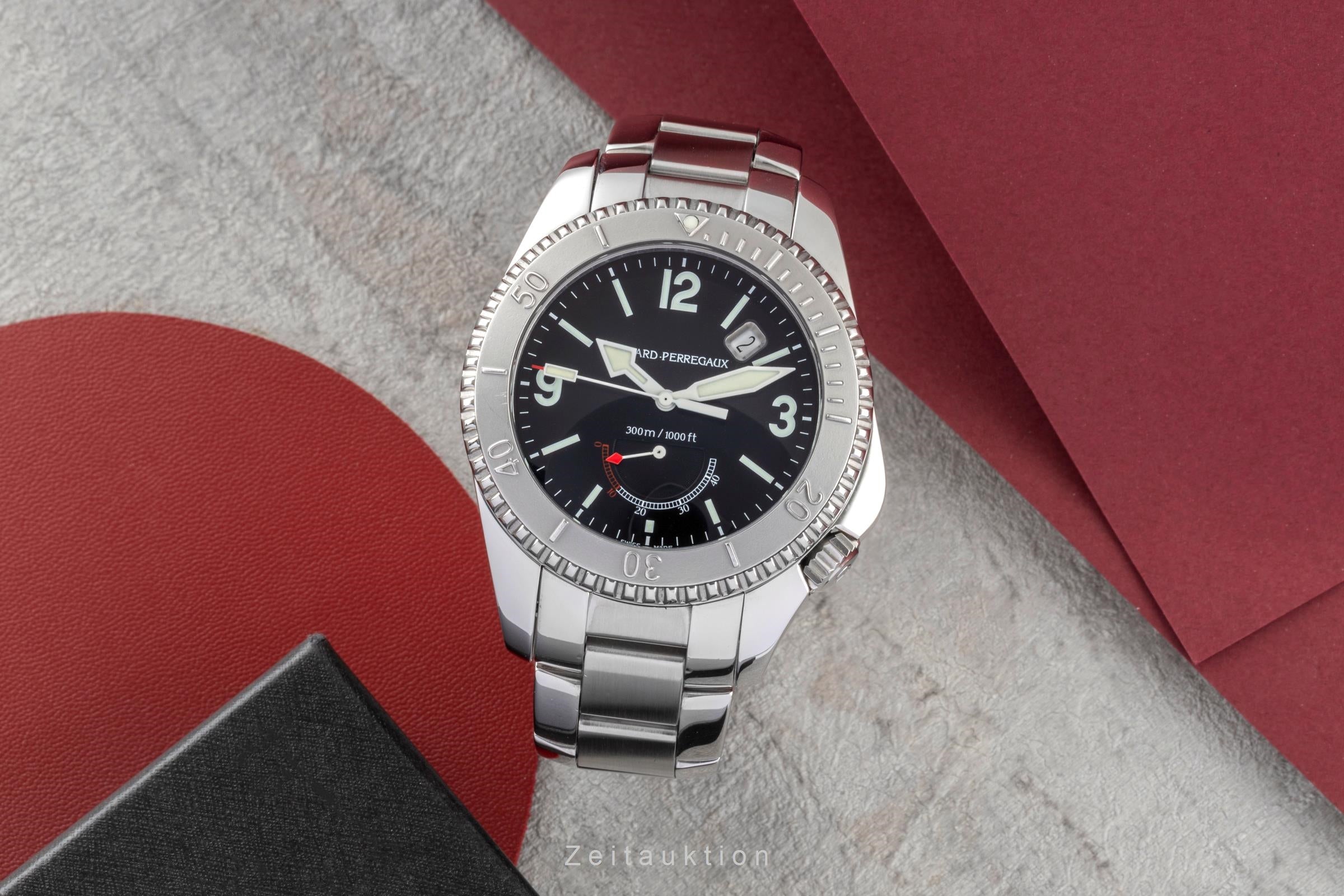 Girard-Perregaux Sea Hawk II Stahl Automatik Ref. 49900.1.11.6146 Box [2604368]