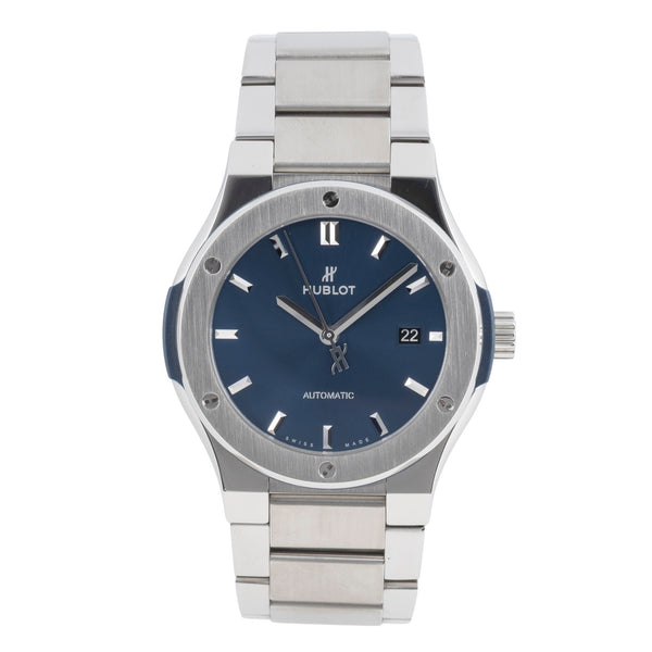 Hublot Classic Fusion titanium automatic men's watch 548.NX.7170.NX LP: 8500EUR  [2604369]