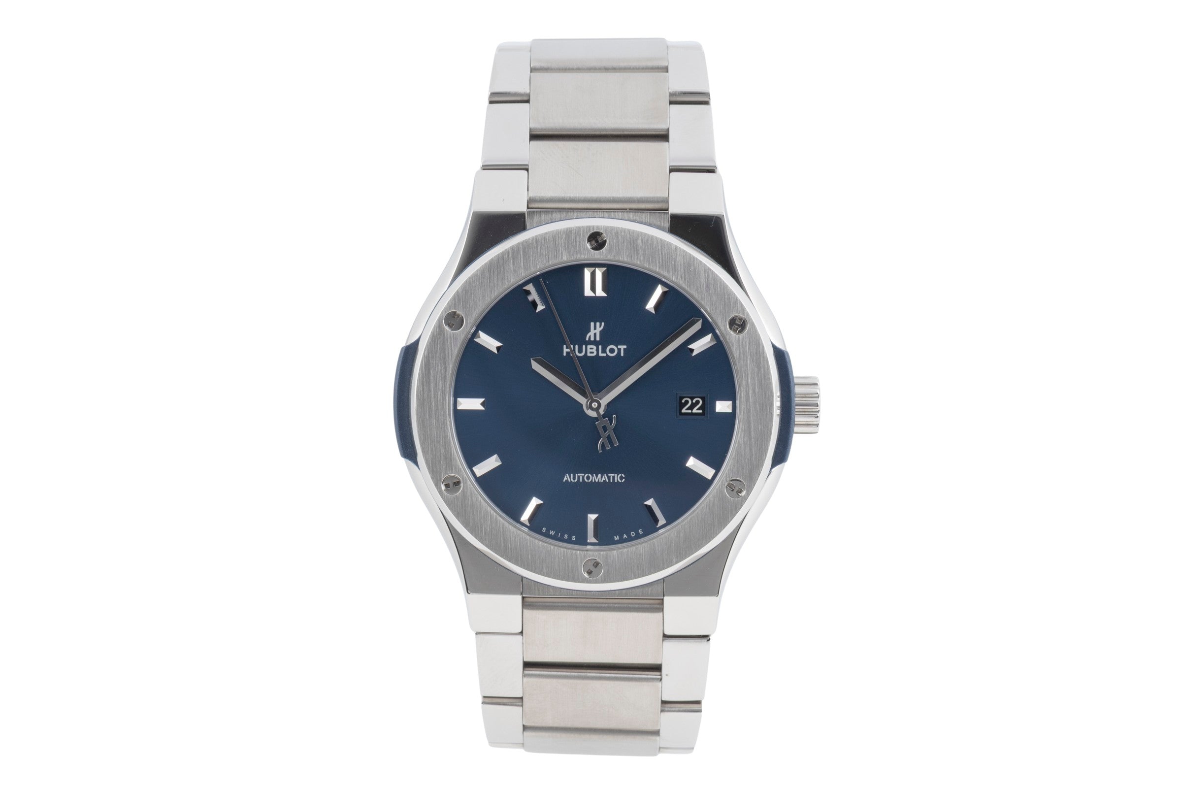 Hublot Classic Fusion titanium automatic men's watch 548.NX.7170.NX LP: 8500EUR  [2604369]