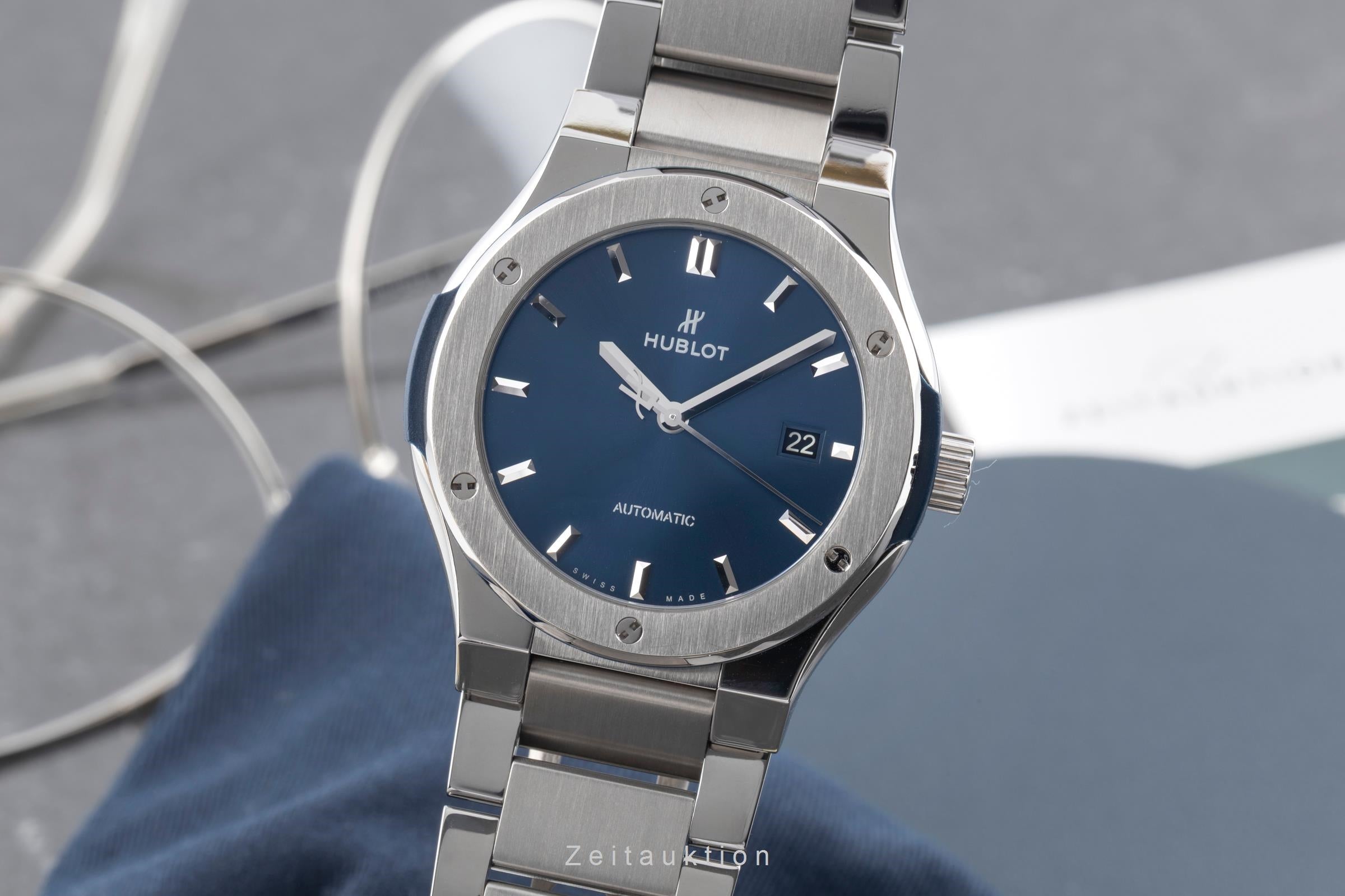 Hublot Classic Fusion titanium automatic men's watch 548.NX.7170.NX LP: 8500EUR  [2604369]