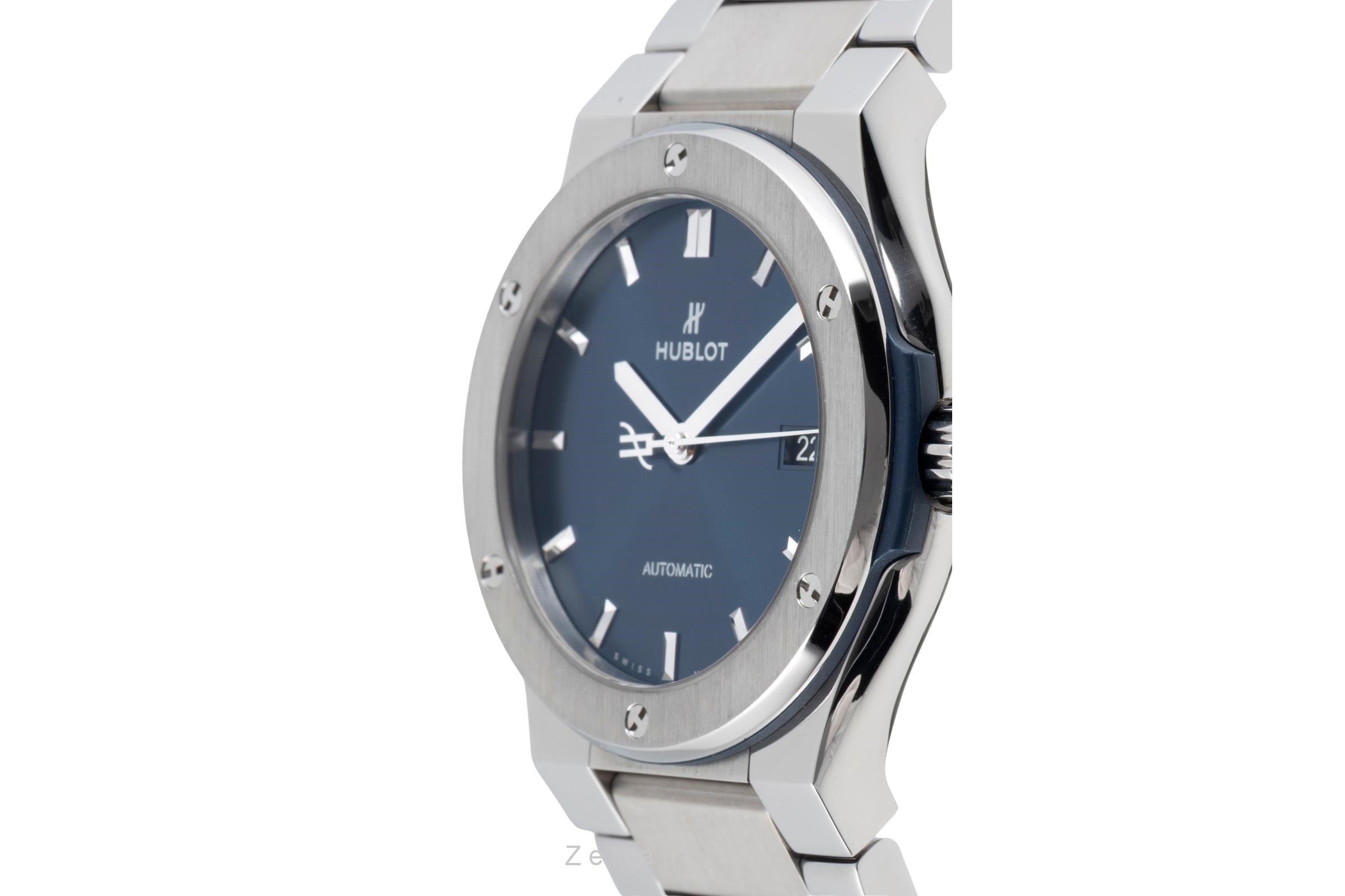 Hublot Classic Fusion titanium automatic men's watch 548.NX.7170.NX LP: 8500EUR  [2604369]