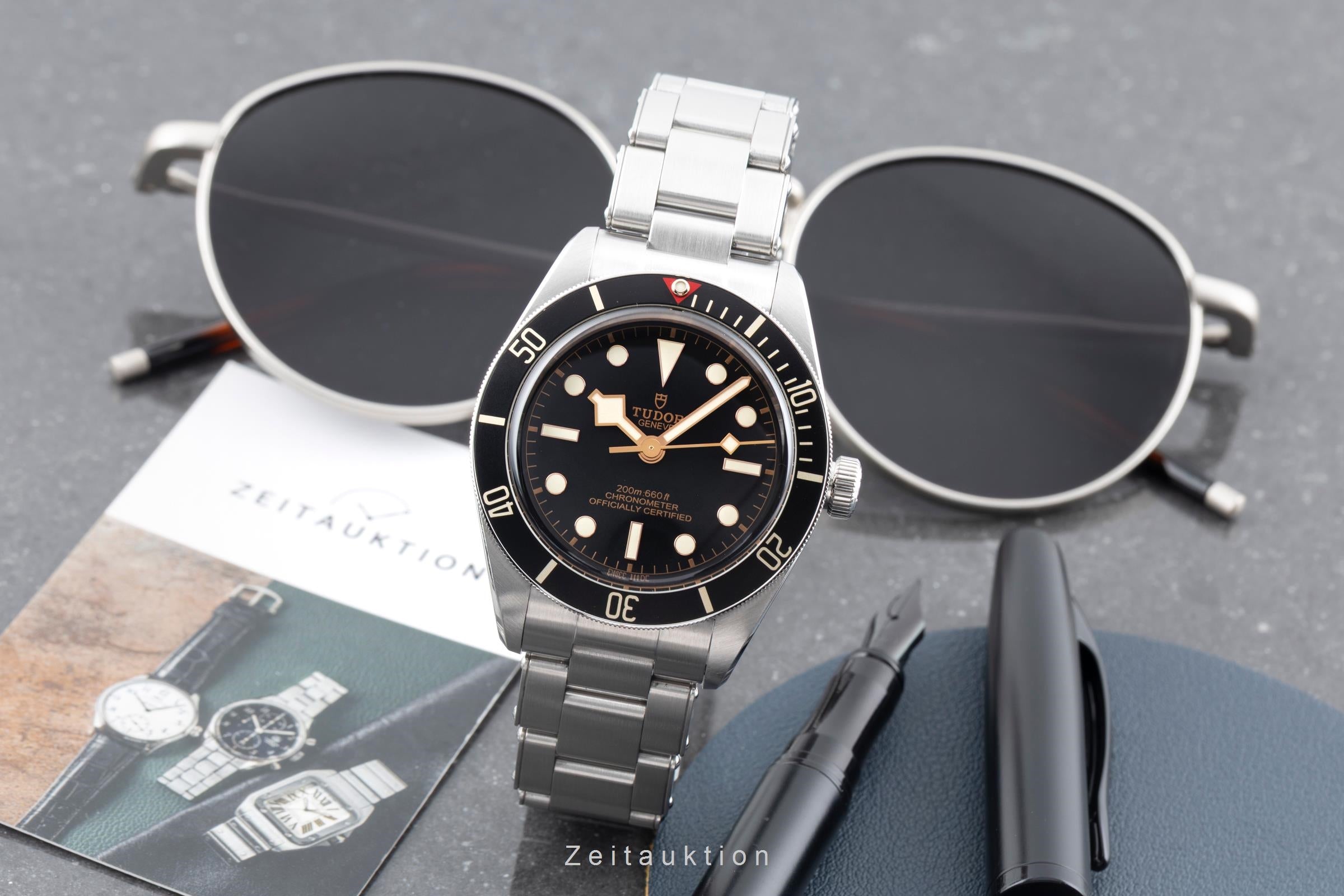 Tudor Black Bay acero automático reloj para caballeros M79030N-0001  [2604370]
