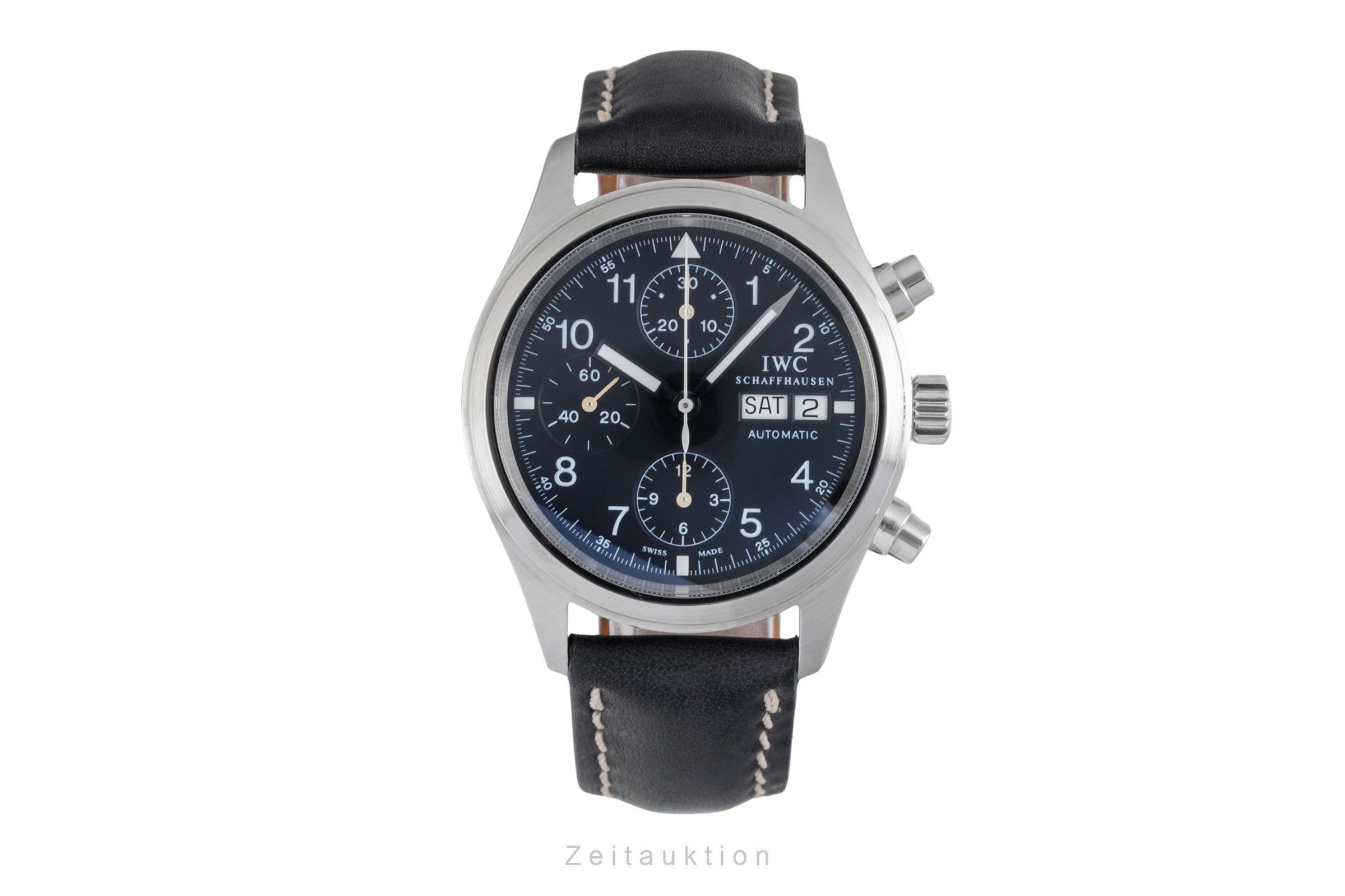 IWC Fliegerchronograph Chronograph Stahl Automatik Herrenuhr Ref. IW370607  [2604371]