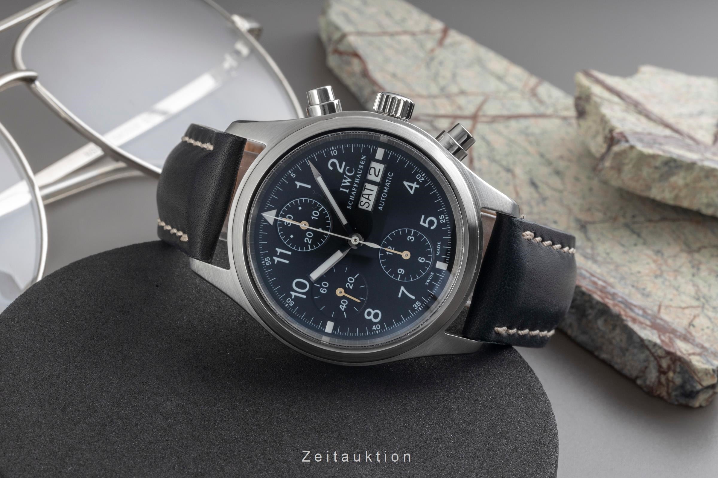 IWC Fliegerchronograph Chronograph Stahl Automatik Herrenuhr Ref. IW370607  [2604371]