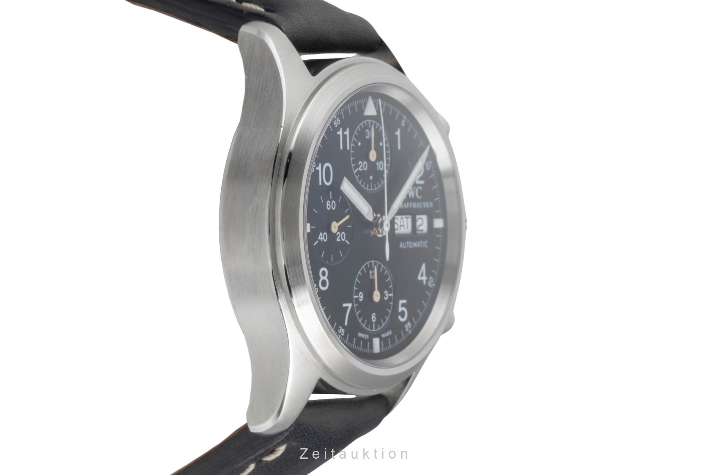 IWC Fliegerchronograph Chronograph Stahl Automatik Herrenuhr Ref. IW370607  [2604371]