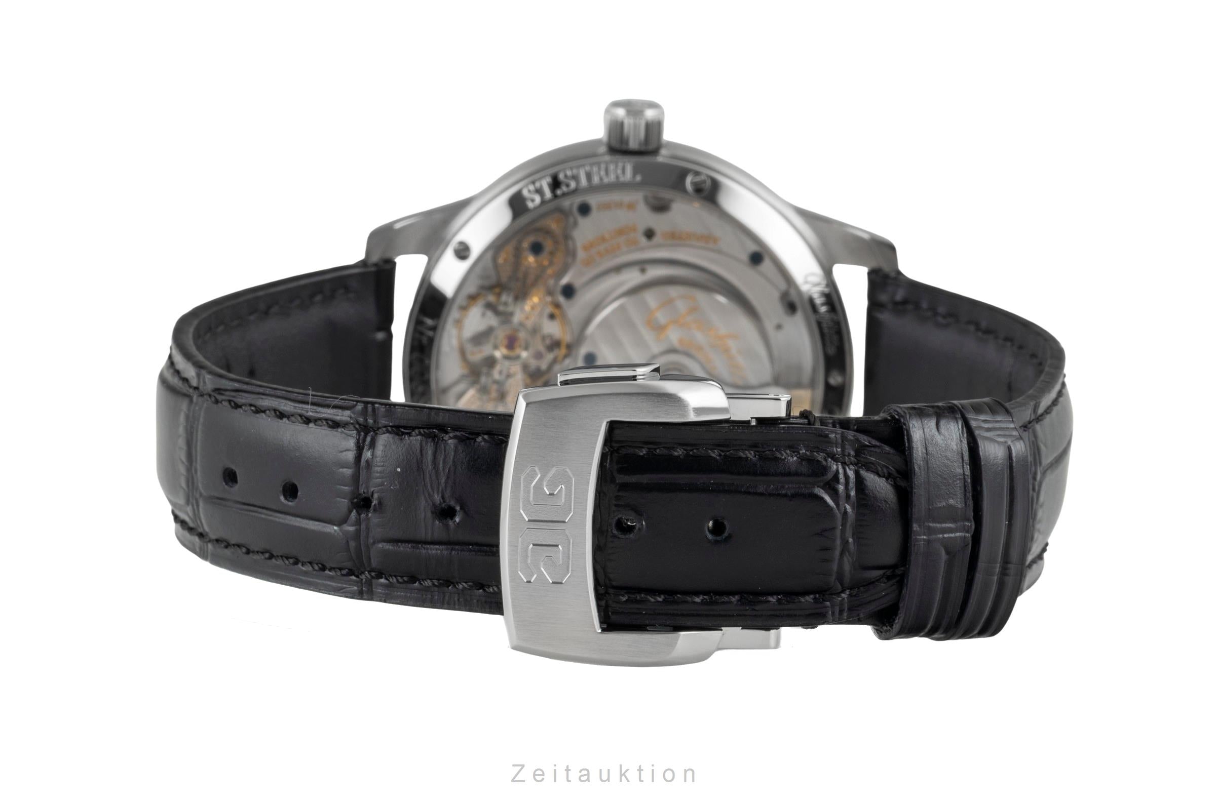 Glashütte PanoMaticReserve acciaio automatismo orologio da uomo 90-03-02-02-04  [2604372]