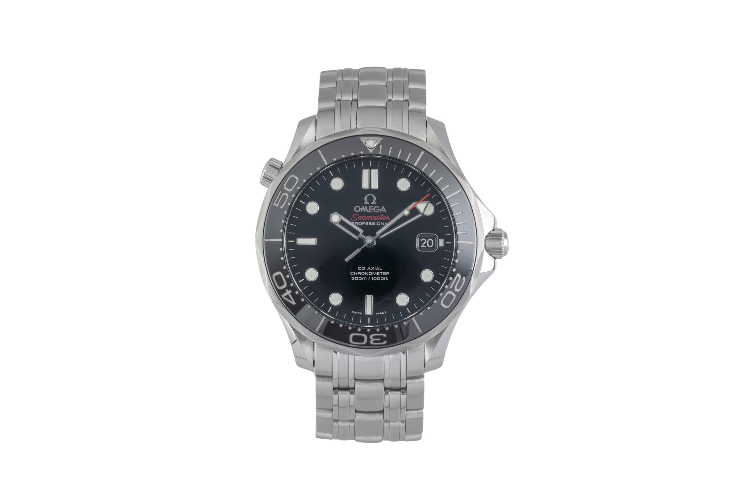 Omega Seamaster acier automatique montre pour hommes 212.30.41.20.01.003 LP: 6500EUR  [2604373]