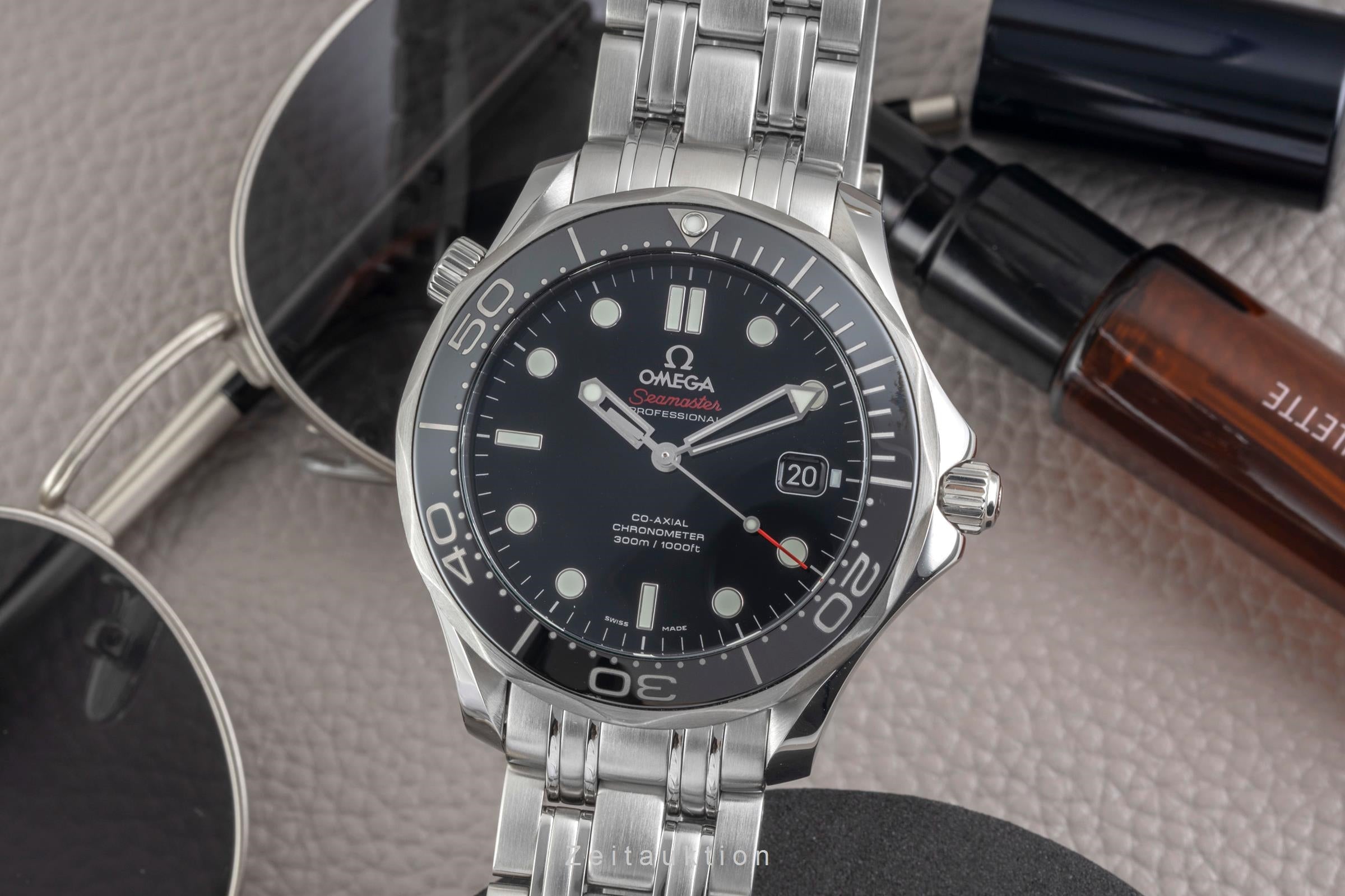 Omega Seamaster acier automatique montre pour hommes 212.30.41.20.01.003 LP: 6500EUR  [2604373]