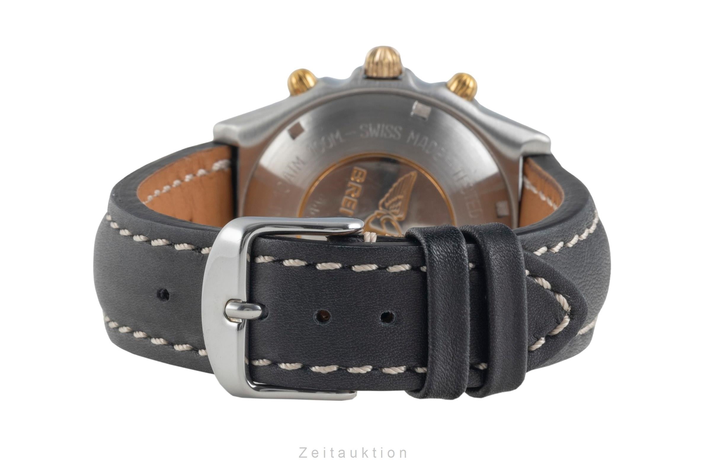 Breitling Chronomat chronograph gilt / steel automatic men's watch 81.950  [2604374]