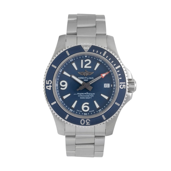 Breitling Superocean steel automatic men's watch A17366D81C1A1 LP: 4650EUR  [2604375]