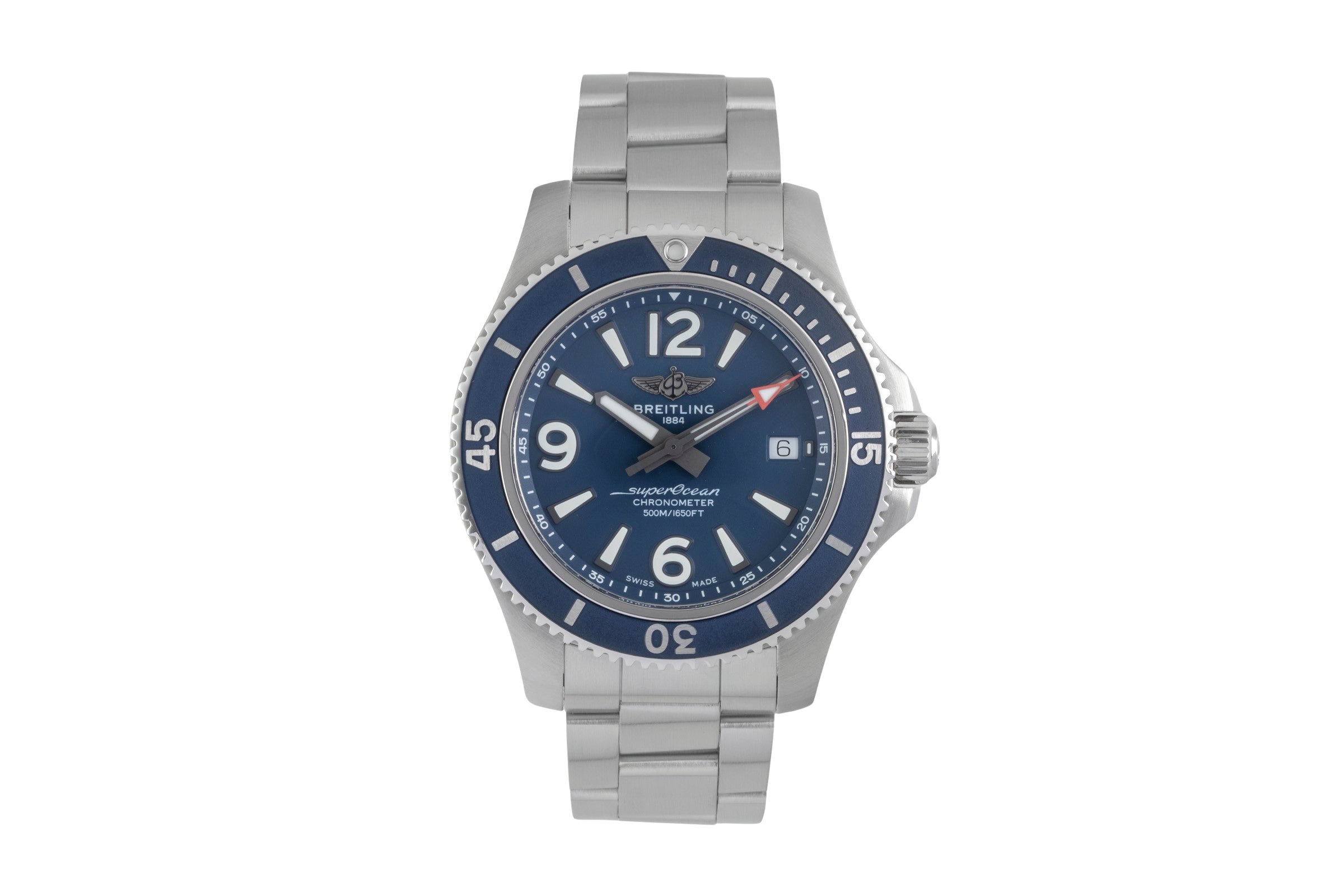 Breitling Superocean steel automatic men's watch A17366D81C1A1 LP: 4650EUR  [2604375]