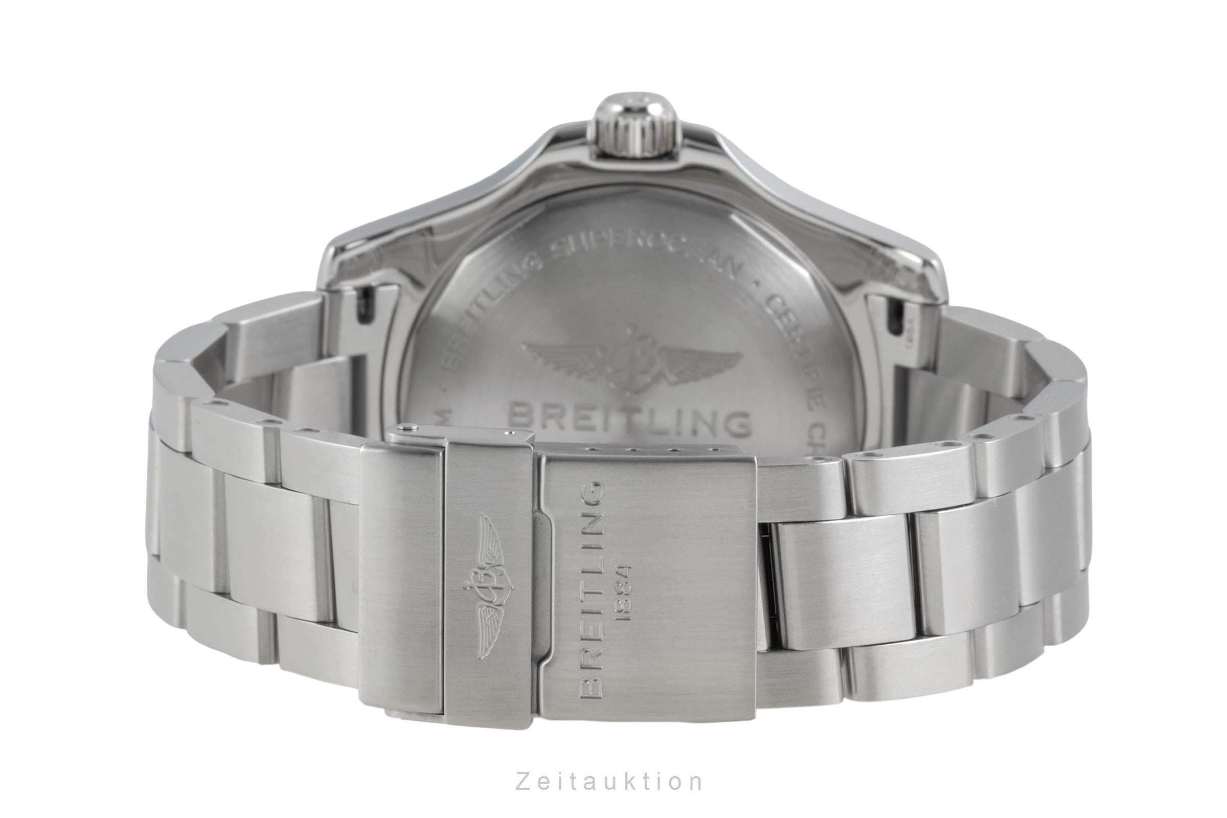 Breitling Superocean steel automatic men's watch A17366D81C1A1 LP: 4650EUR  [2604375]