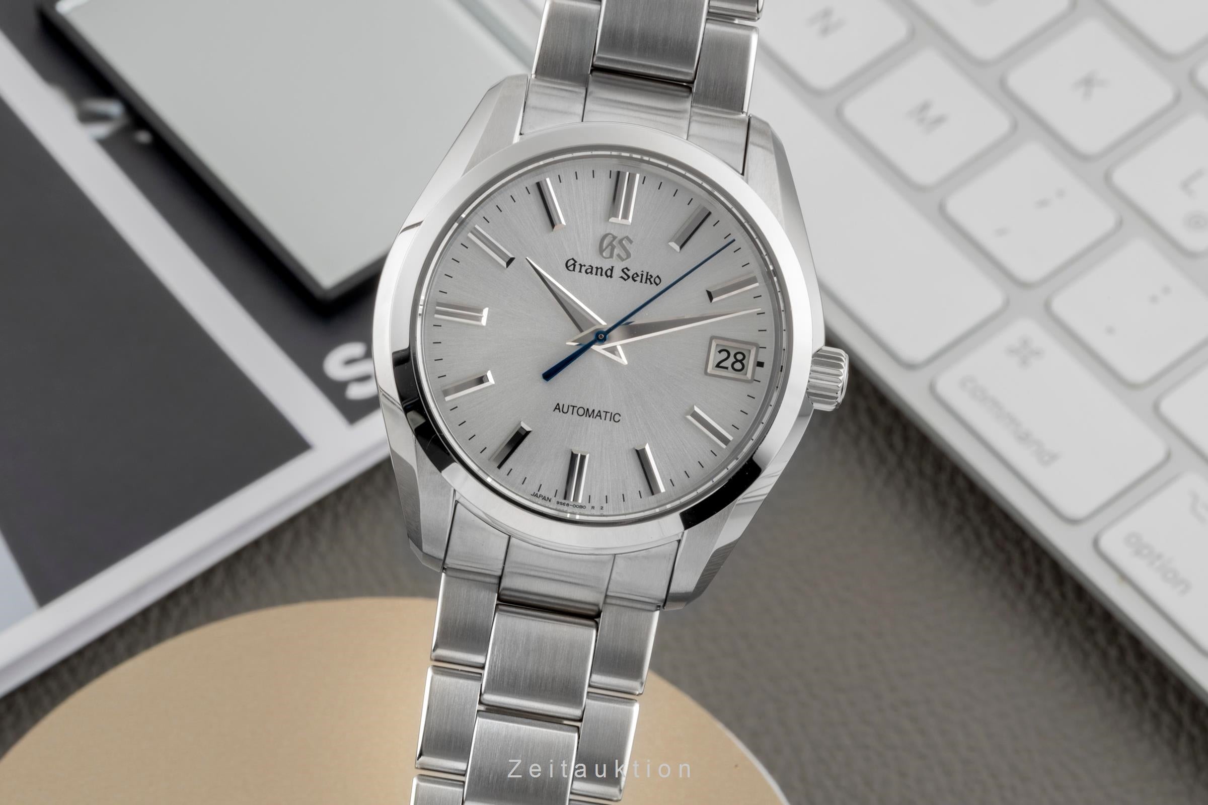 Grand Seiko Heritage Collection Stahl Automatik Herrenuhr Ref. SBGR307 B&P 2023 [2604376]