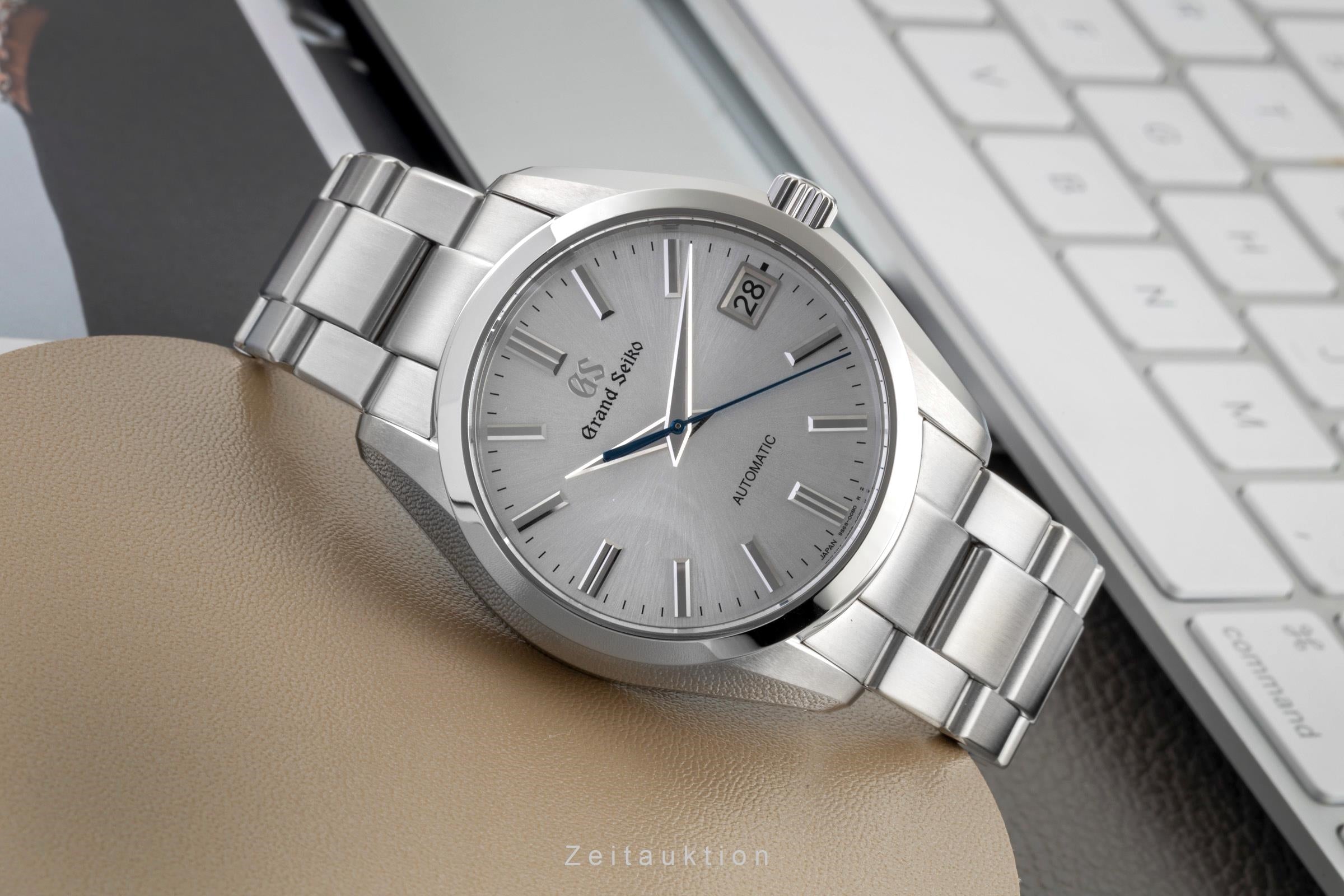Grand Seiko Heritage Collection Stahl Automatik Herrenuhr Ref. SBGR307 B&P 2023 [2604376]