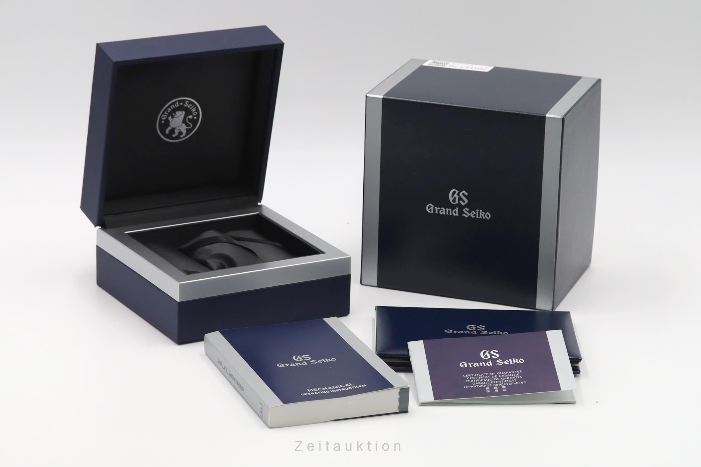 Grand Seiko Heritage Collection Stahl Automatik Herrenuhr Ref. SBGR307 B&P 2023 [2604376]
