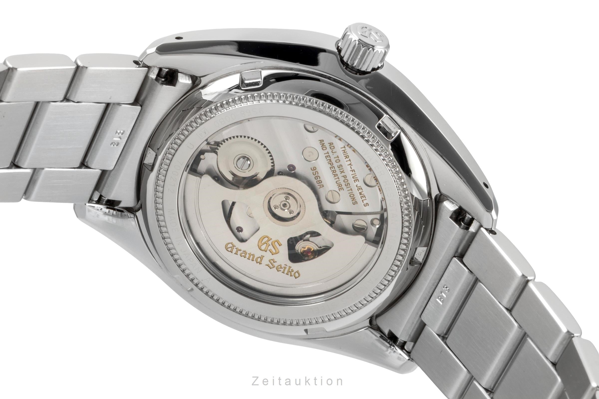 Grand Seiko Heritage Collection Stahl Automatik Herrenuhr Ref. SBGR307 B&P 2023 [2604376]
