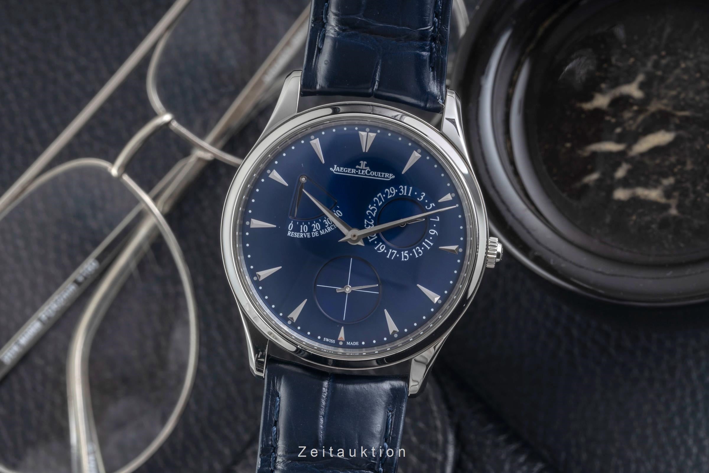Jaeger LeCoultre Master Ultra Thin acero automático reloj para caballeros Q1378480 LP: 12400EUR  [2604378]