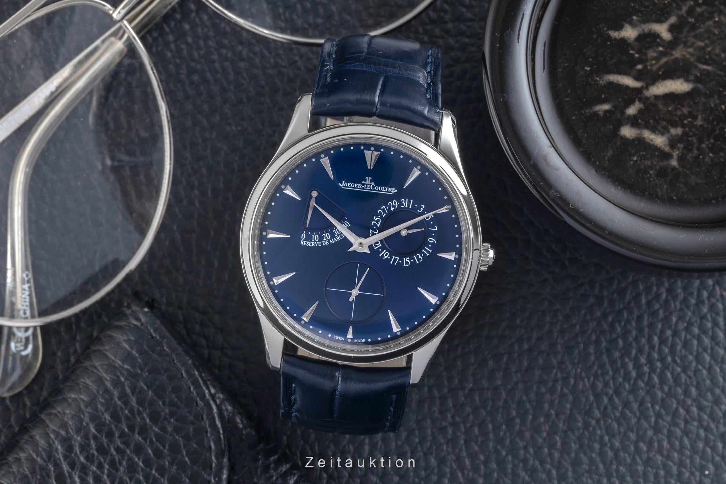 Jaeger LeCoultre Master Ultra Thin acero automático reloj para caballeros Q1378480 LP: 12400EUR  [2604378]