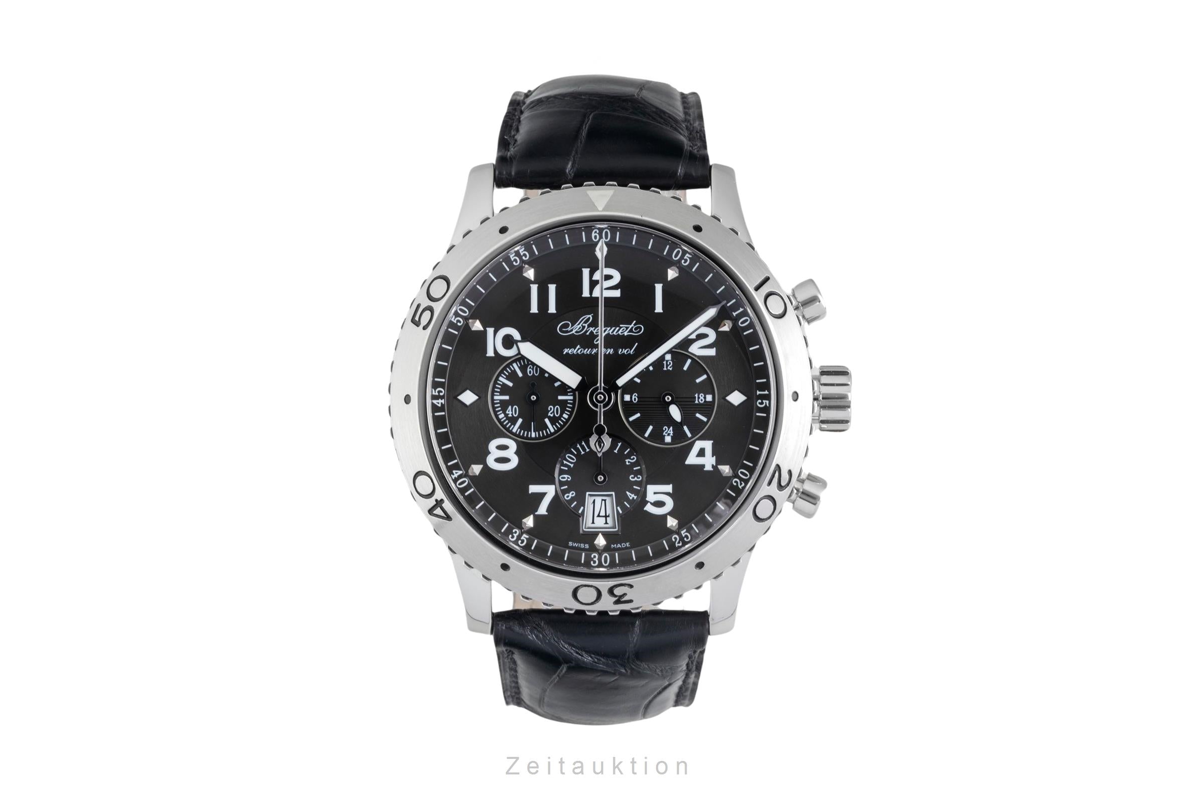Breguet Type XXI chronograph steel automatic men's watch 3810  [2604379]