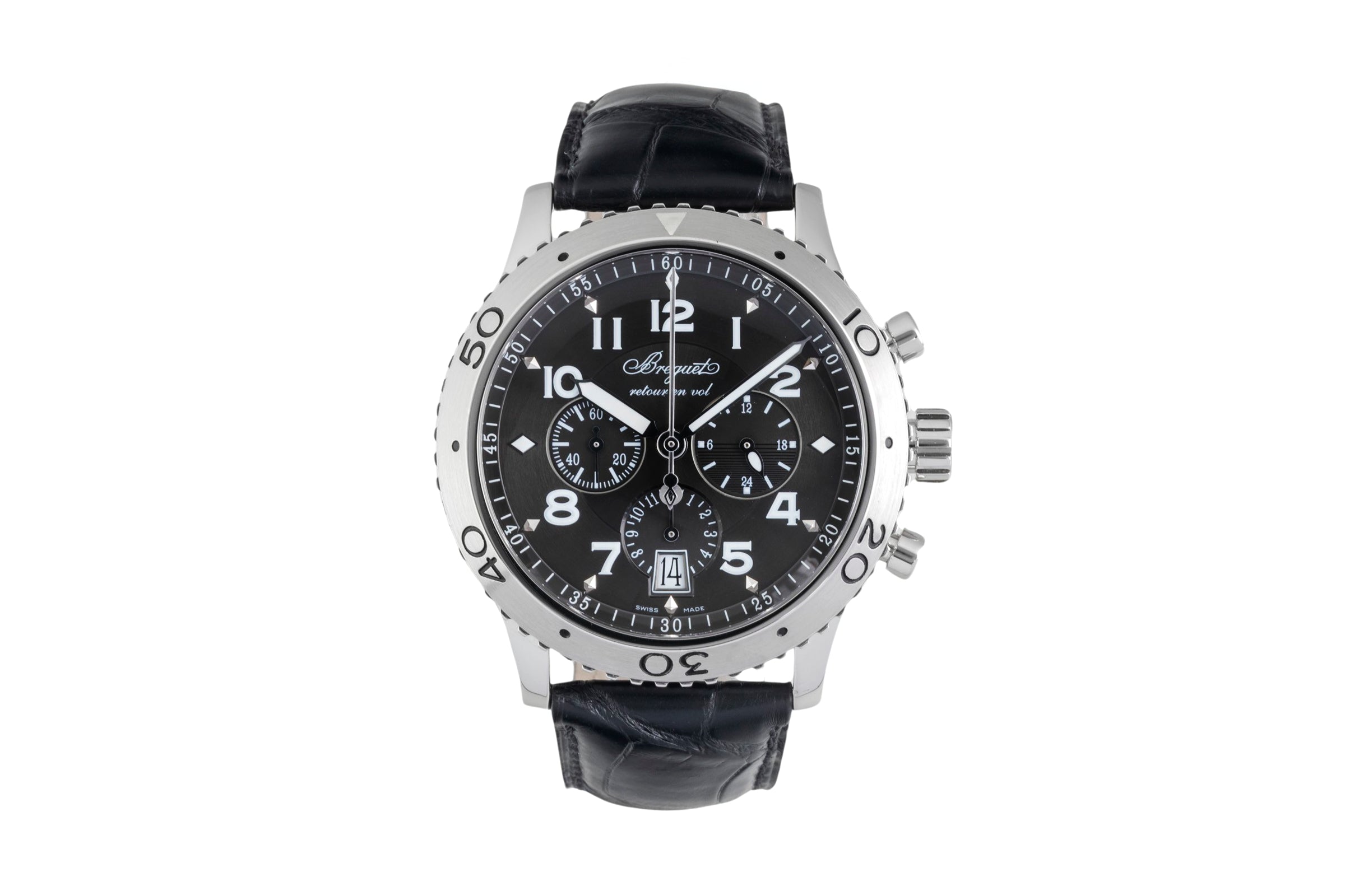 Breguet Type XXI Flyback Chronograph Automatik Stahl Herrenuhr Ref. 3810 [2604379]