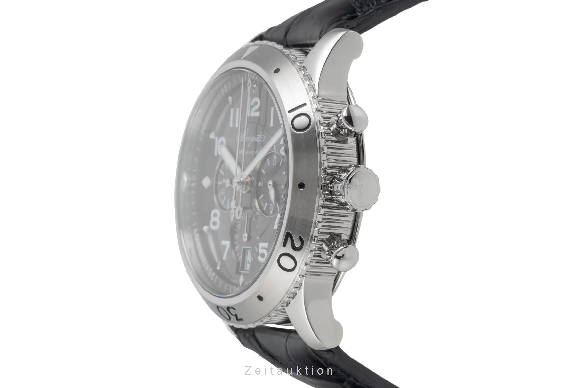 Breguet Type XXI chronograph steel automatic men's watch 3810  [2604379]