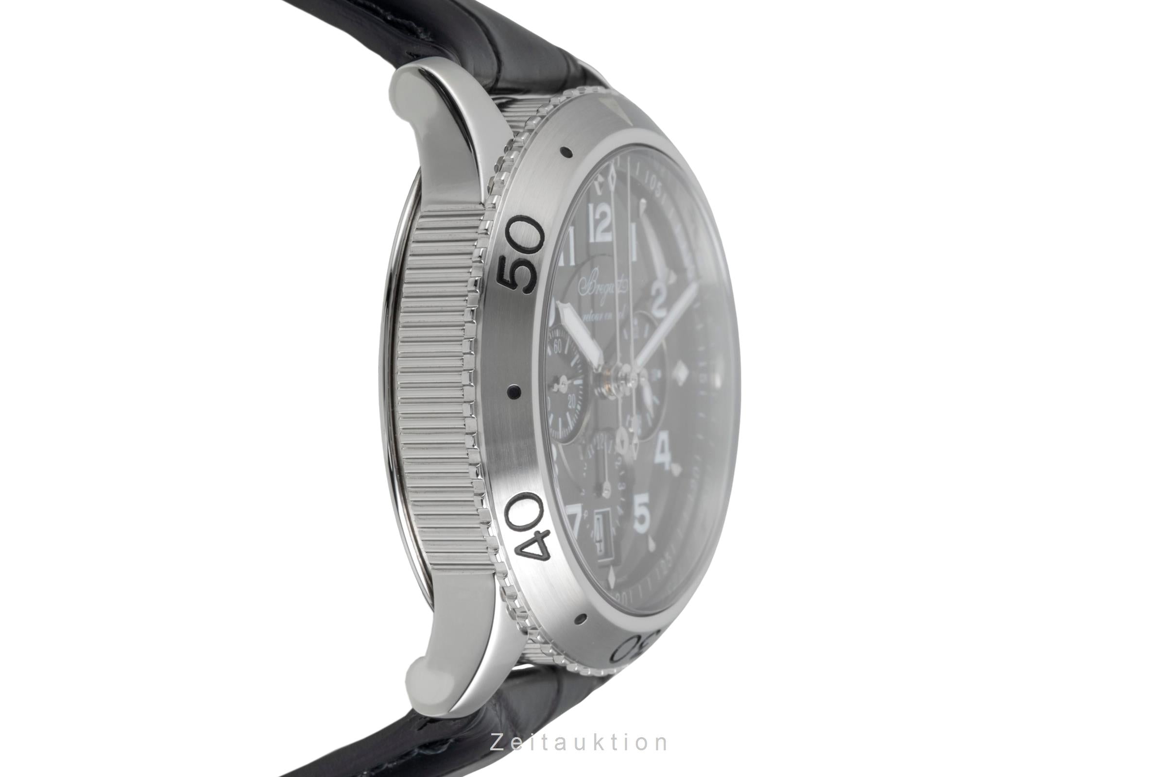 Breguet Type XXI chronograph steel automatic men's watch 3810  [2604379]