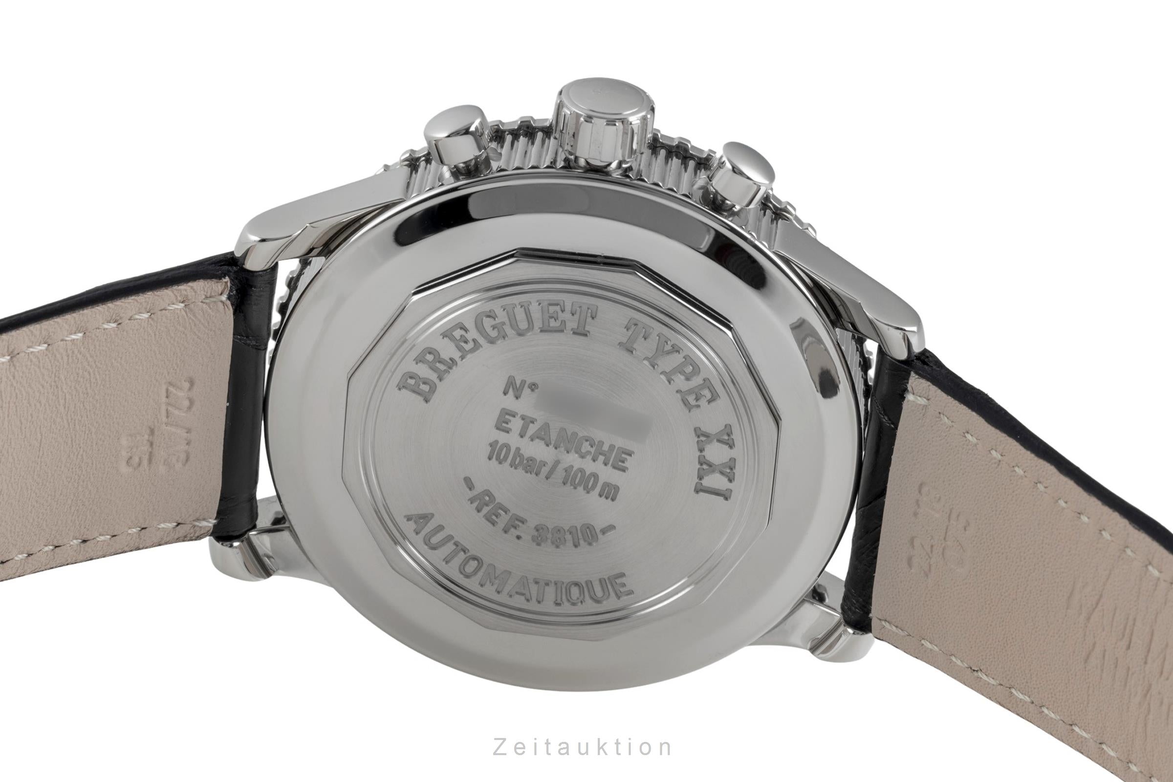 Breguet Type XXI chronograph steel automatic men's watch 3810  [2604379]
