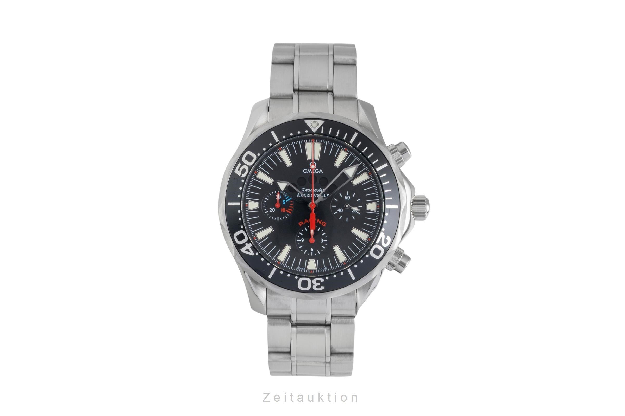 Omega Seamaster chronographe acier automatique montre pour hommes 2569.50.00  [2604381]