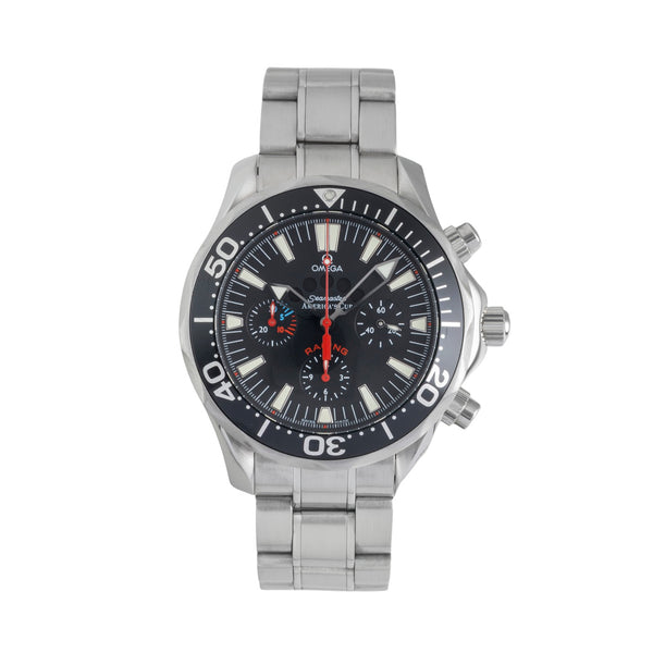 Omega Seamaster chronographe acier automatique montre pour hommes 2569.50.00  [2604381]