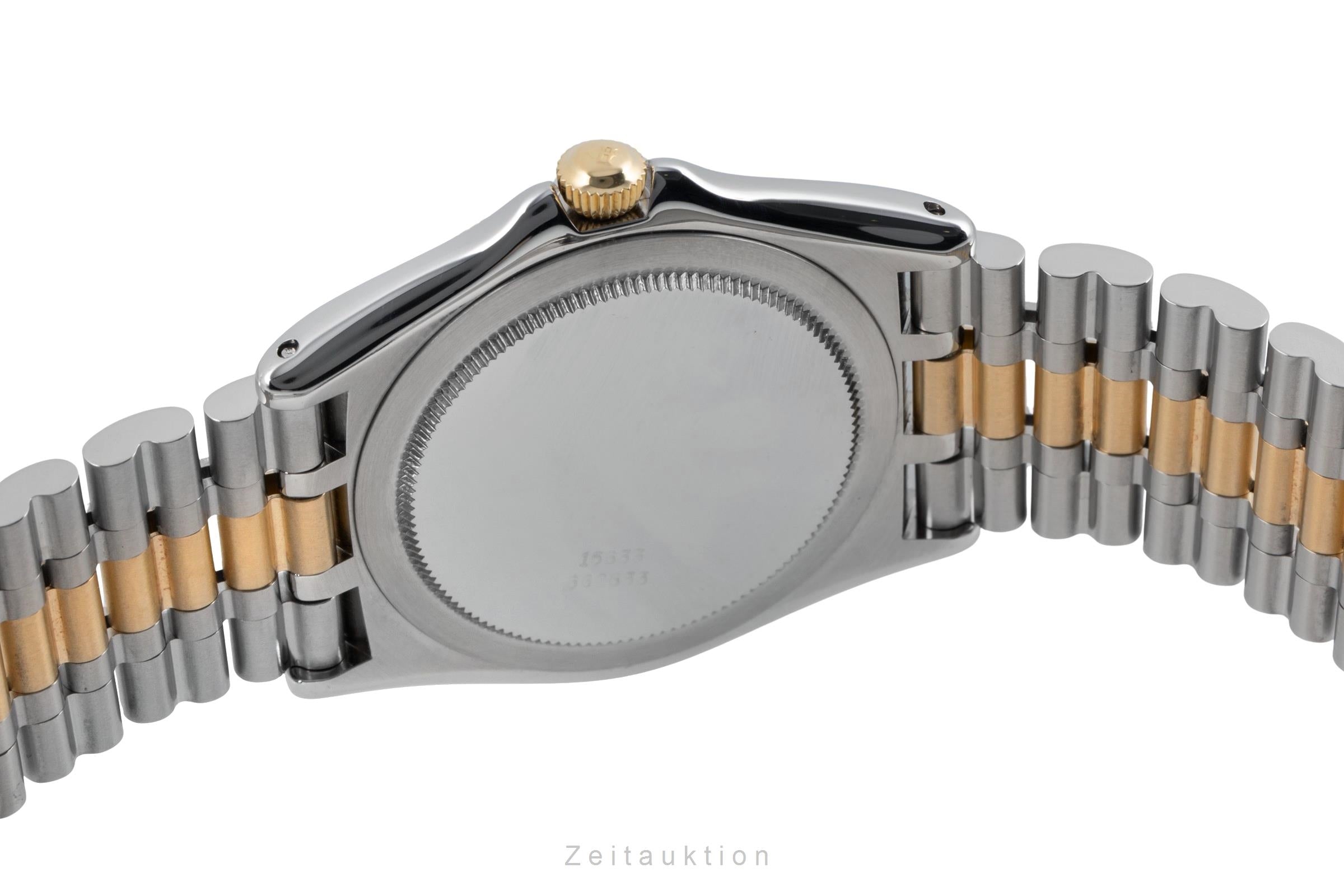 Tudor Monarch gilt / steel quartz men's watch 15633  [2604384]