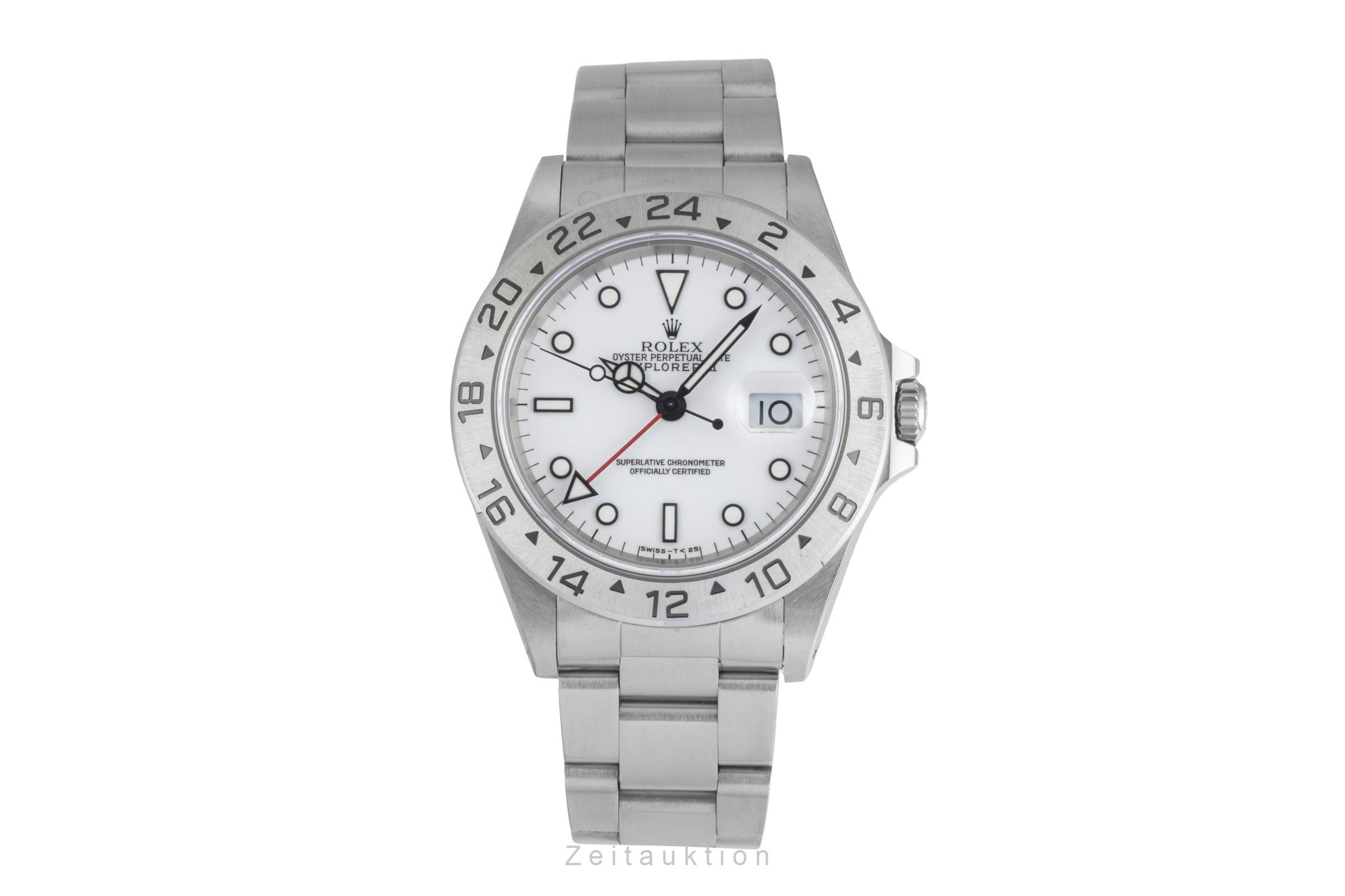 Rolex Explorer II acciaio automatismo orologio da uomo 16570  [2604385]