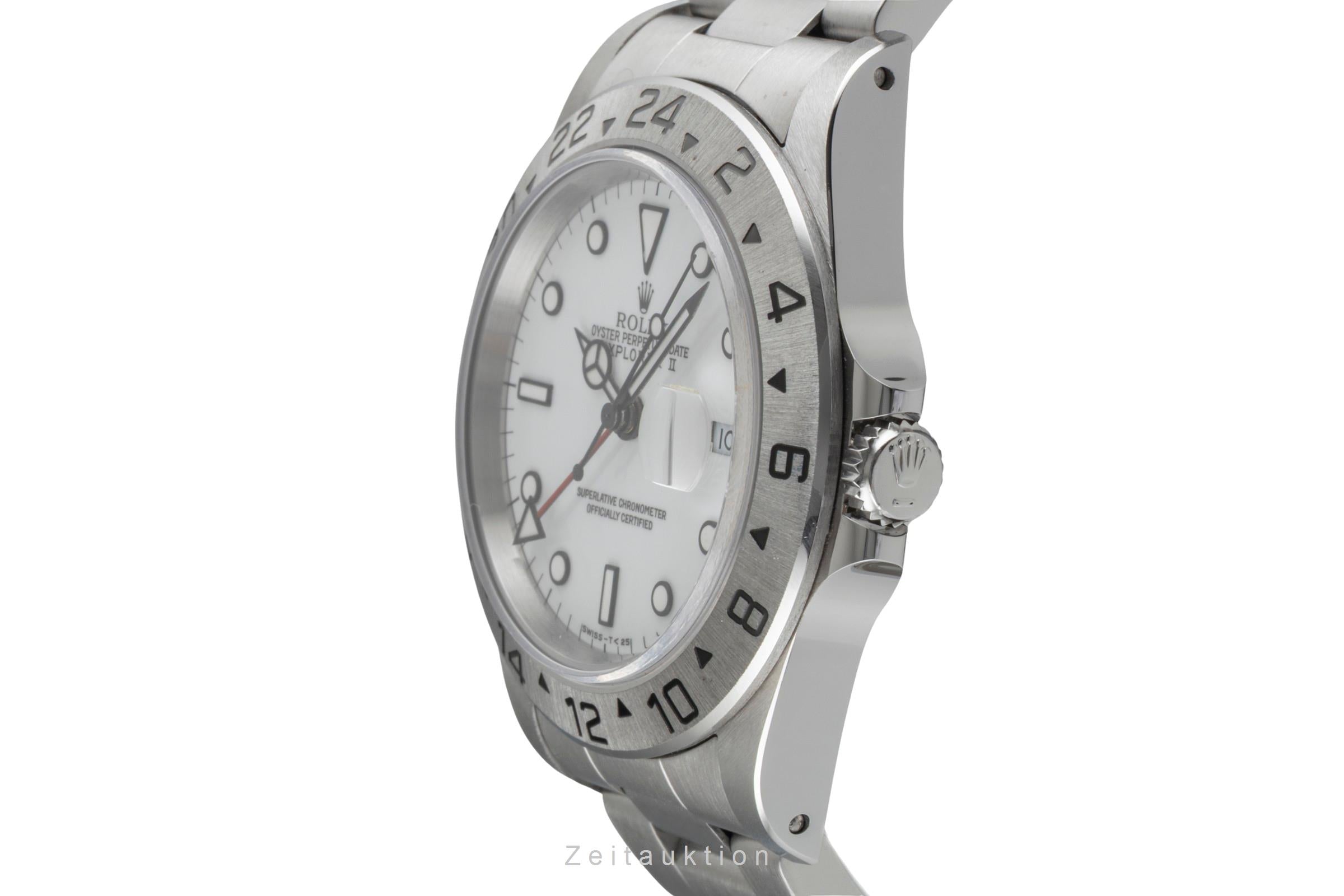 Rolex Explorer II acciaio automatismo orologio da uomo 16570  [2604385]