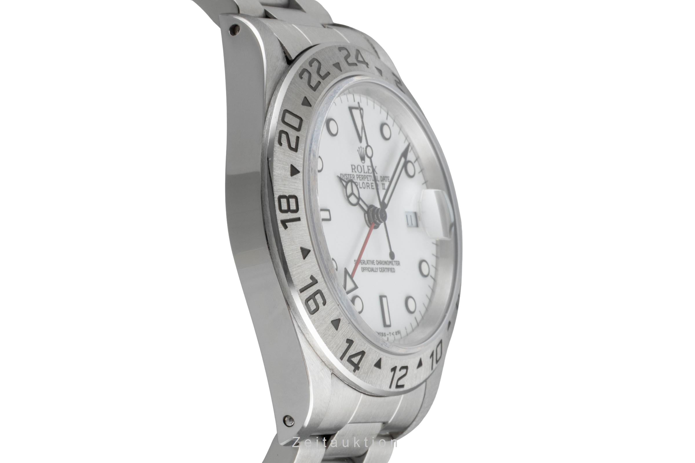 Rolex Explorer II acciaio automatismo orologio da uomo 16570  [2604385]