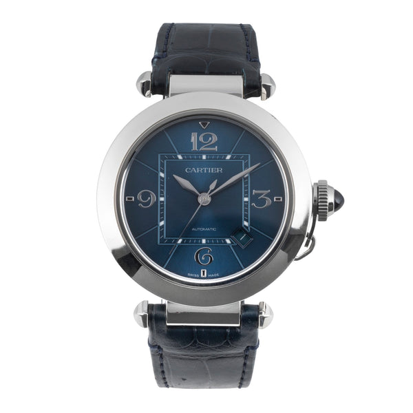 Cartier Pasha acier automatique montre pour hommes WSPA0038  [2604387]