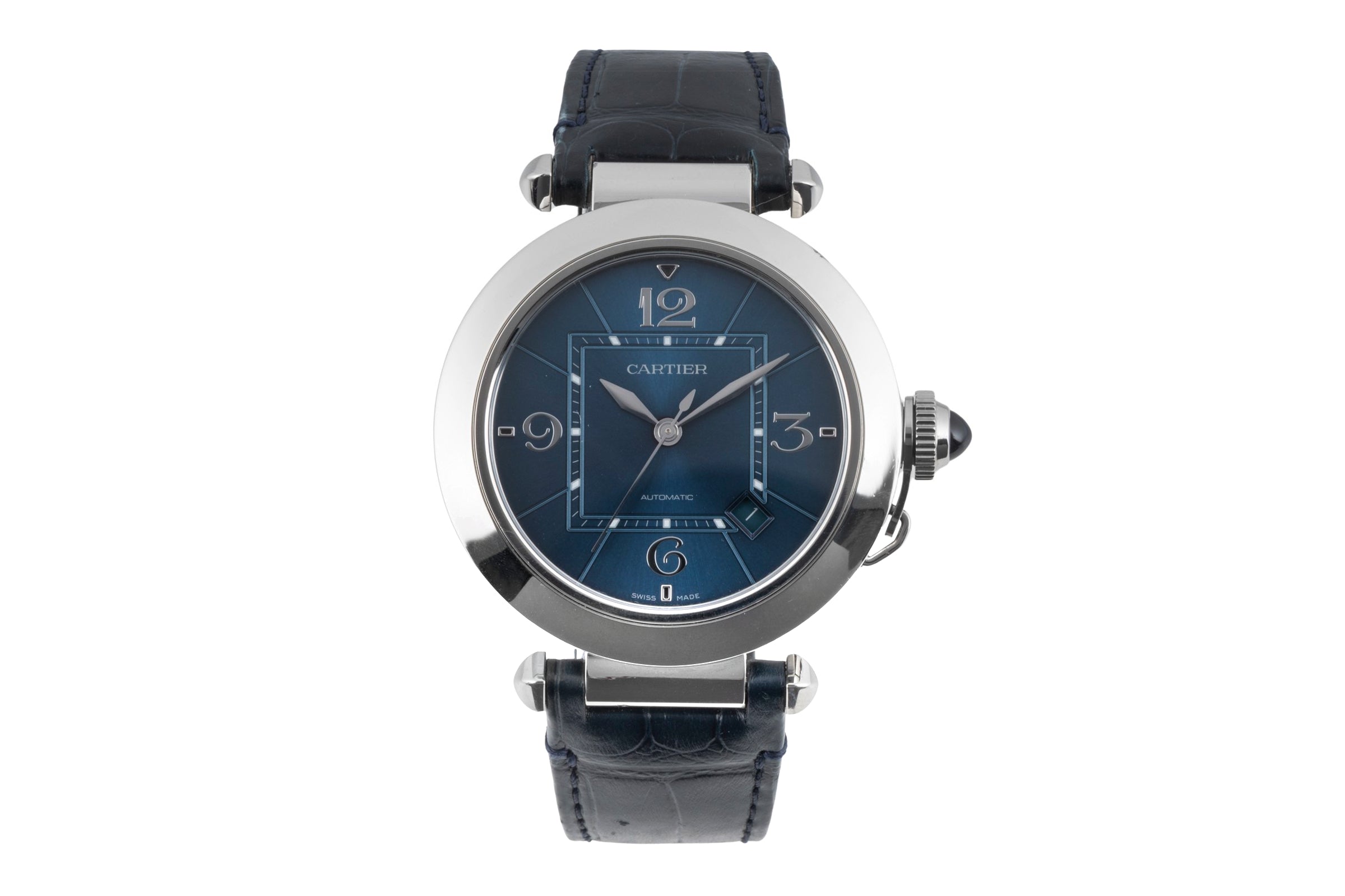 Cartier Pasha acier automatique montre pour hommes WSPA0038  [2604387]