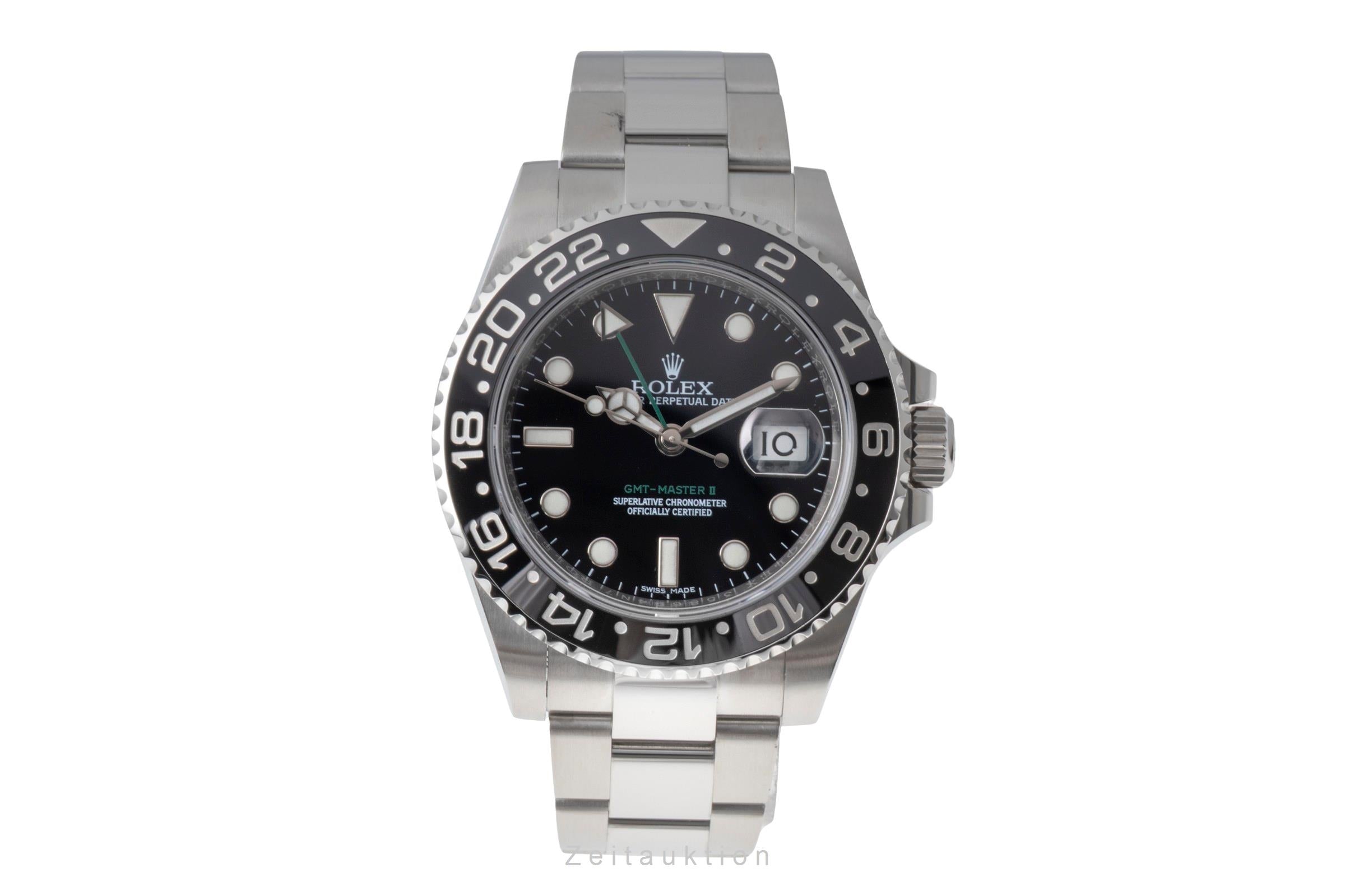 Rolex GMT-Master II acero automático reloj para caballeros 116710LN  [2604388]
