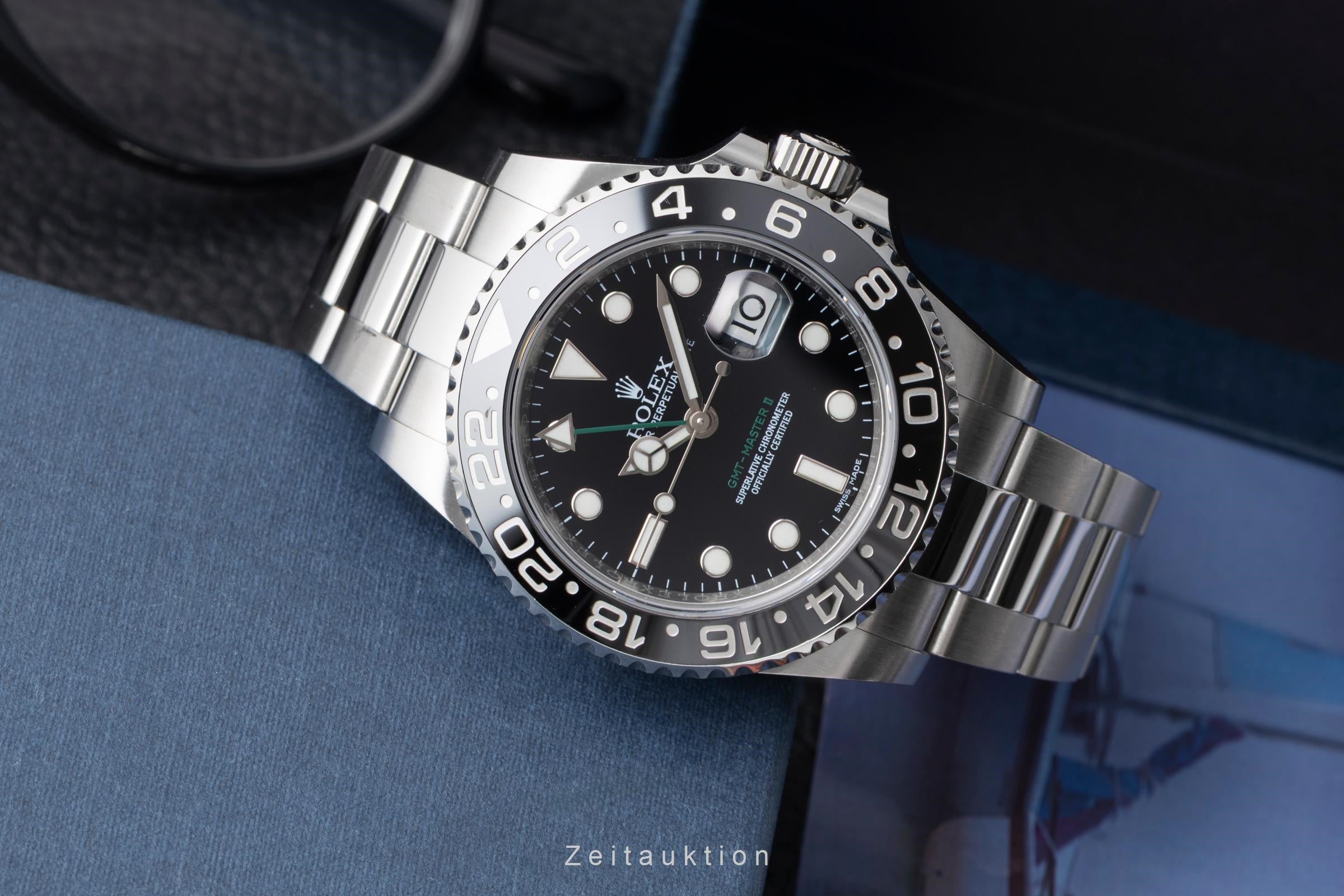 Rolex GMT-Master II acero automático reloj para caballeros 116710LN  [2604388]