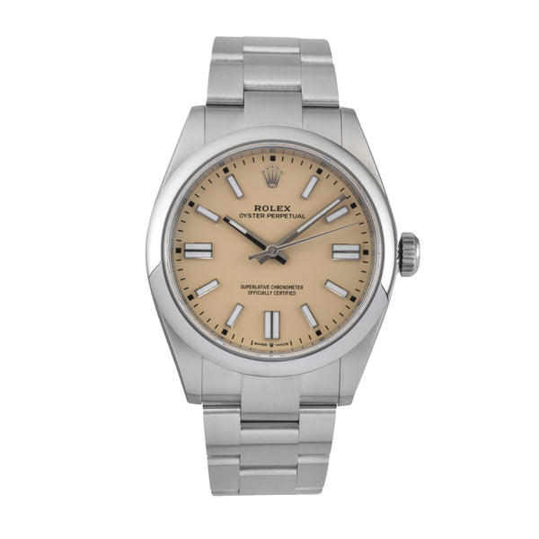 Rolex Oyster Perpetual acier automatique montre pour hommes 134300  [2604391]