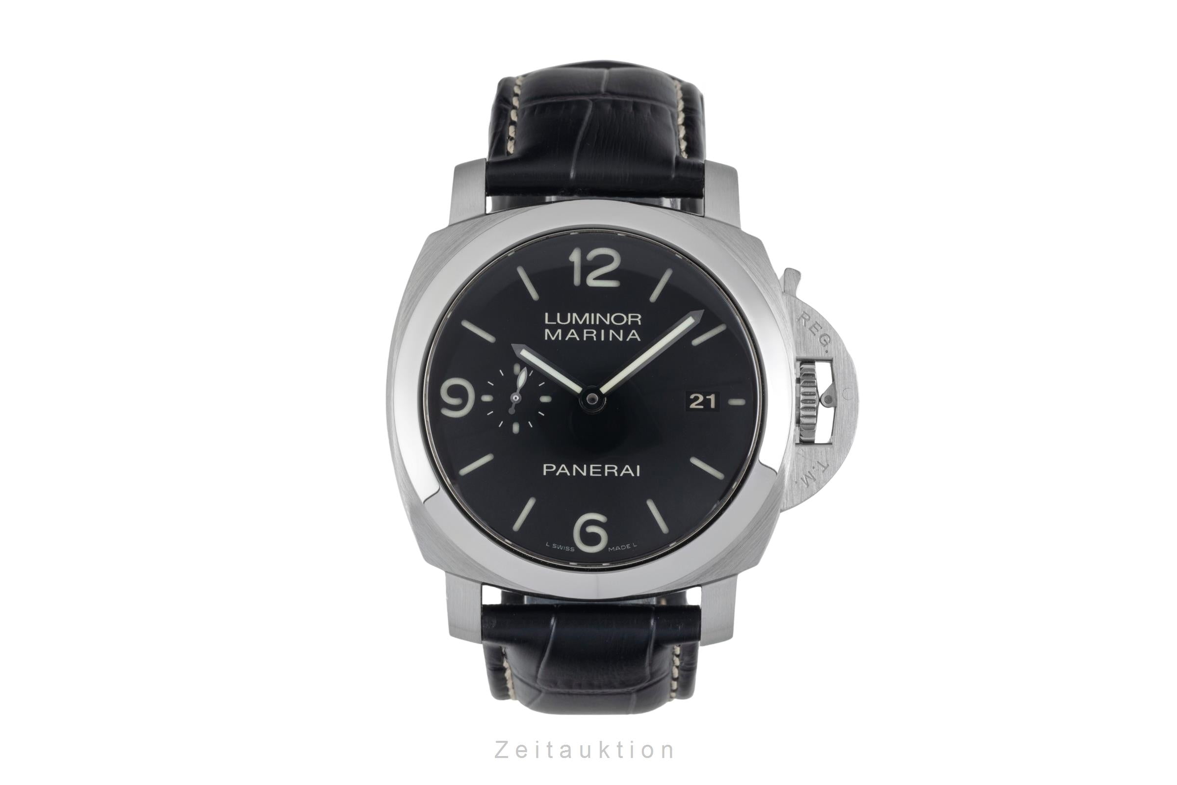 Panerai Luminor Marina steel automatic men's watch PAM00312 LP: 8900EUR  [2604395]