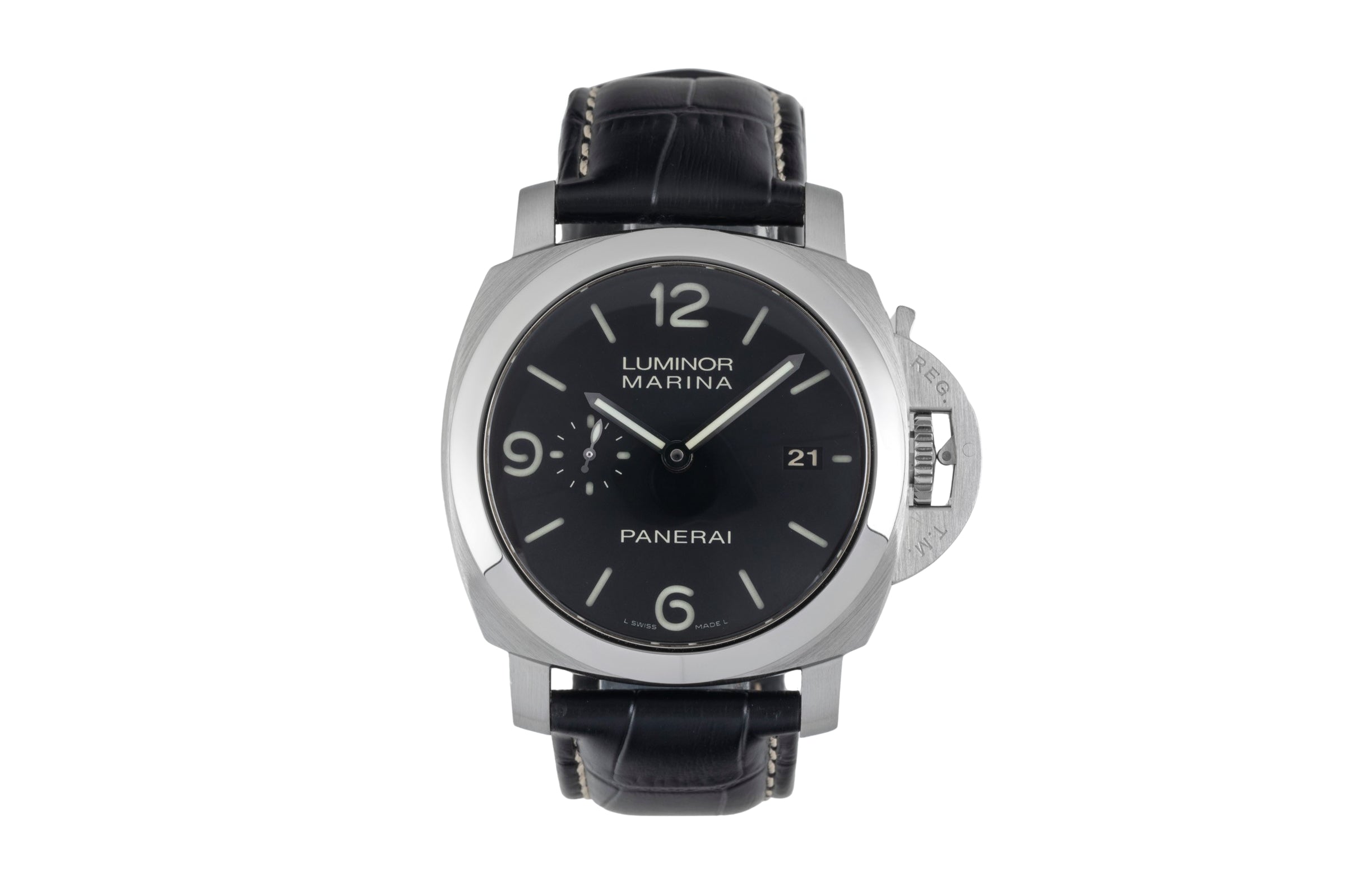 Panerai Luminor Marina steel automatic men's watch PAM00312 LP: 8900EUR  [2604395]