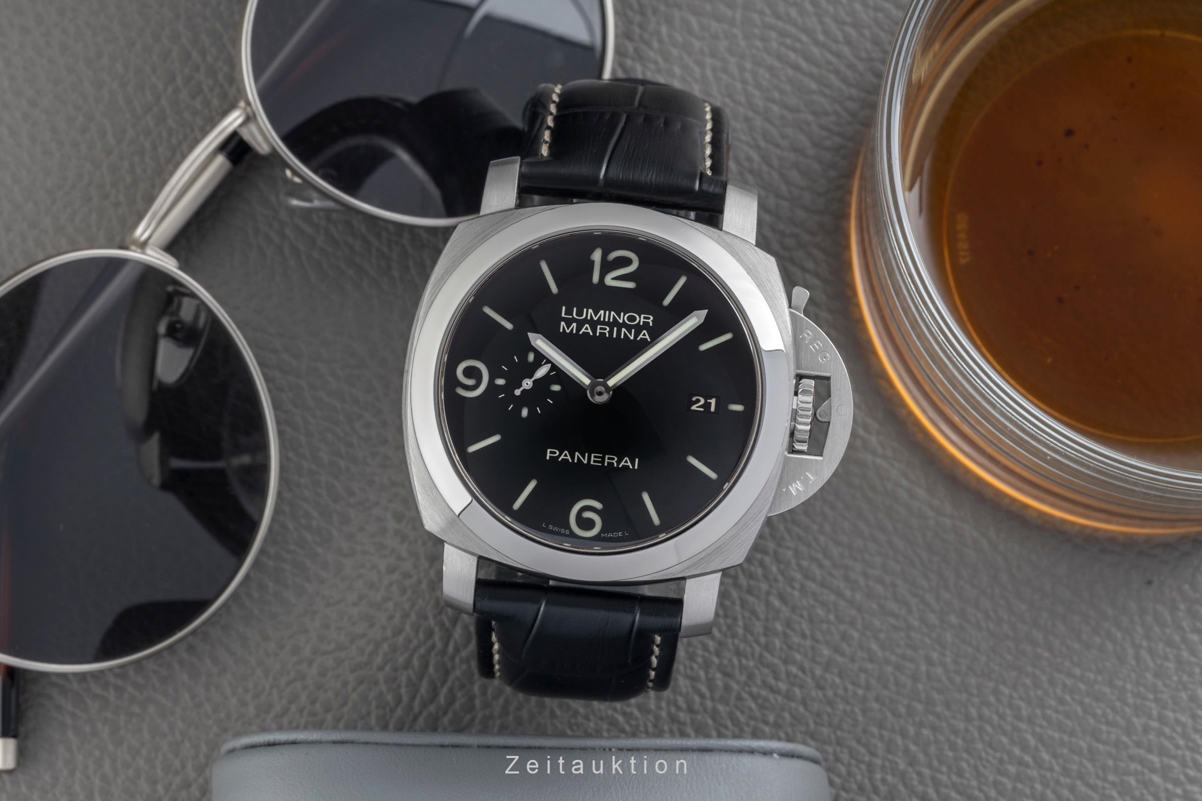 Panerai Luminor Marina steel automatic men's watch PAM00312 LP: 8900EUR  [2604395]