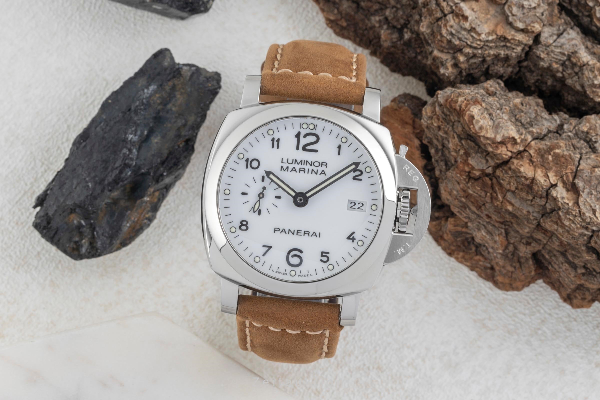 Panerai Luminor Marina acciaio automatismo orologio da uomo PAM00523  [2604397]