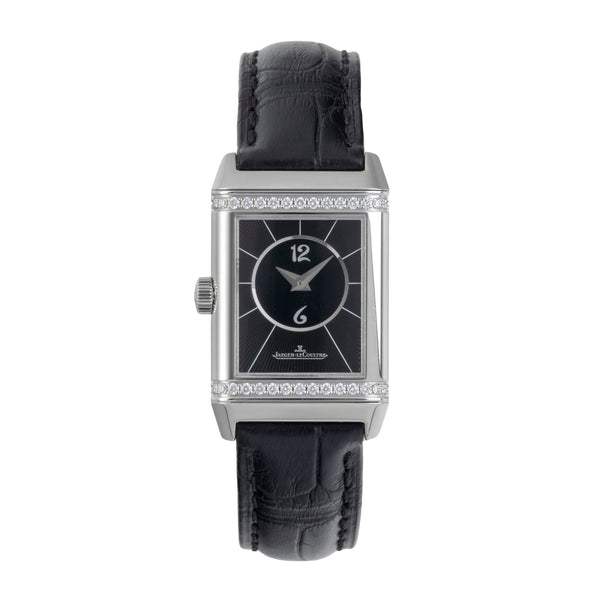 Jaeger LeCoultre Reverso acero cuerda manual reloj para damas  Q2668430  , 211.8.44  [2604398]