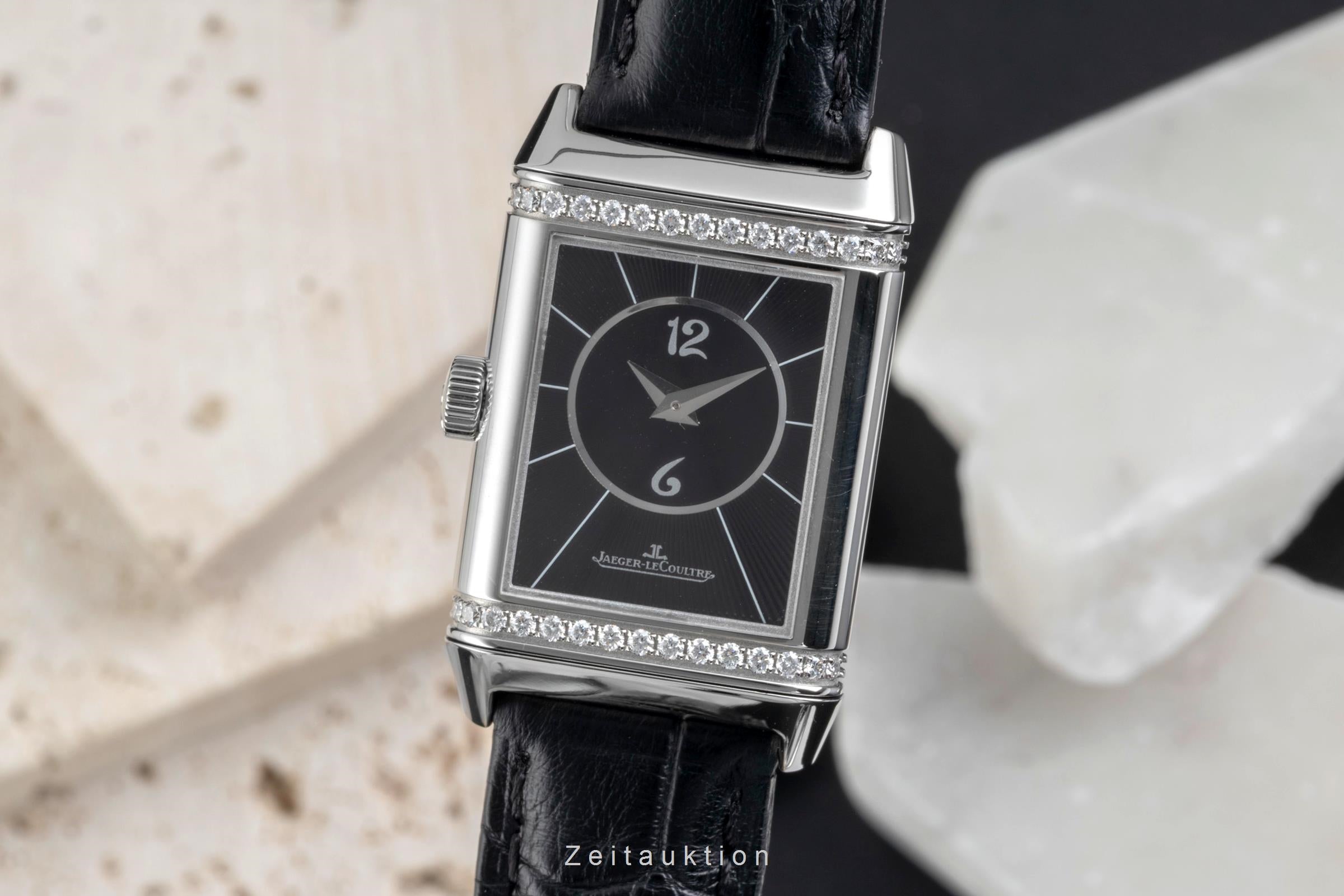 Jaeger LeCoultre Reverso acero cuerda manual reloj para damas  Q2668430  , 211.8.44  [2604398]
