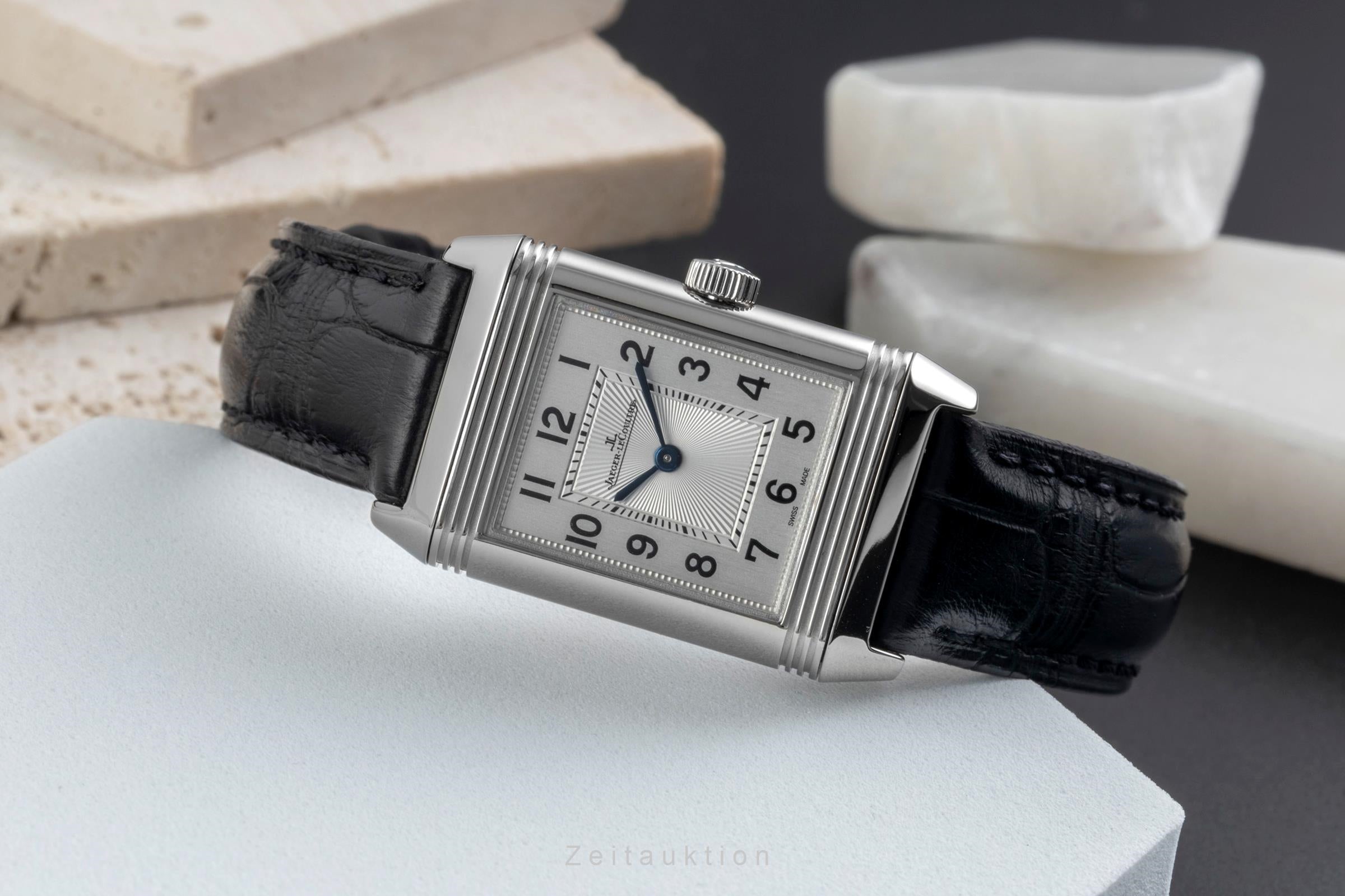 Jaeger LeCoultre Reverso acero cuerda manual reloj para damas  Q2668430  , 211.8.44  [2604398]