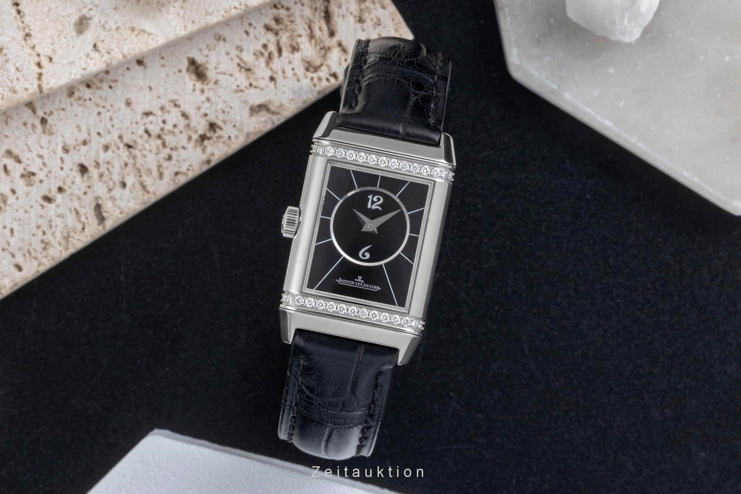 Jaeger LeCoultre Reverso acero cuerda manual reloj para damas  Q2668430  , 211.8.44  [2604398]