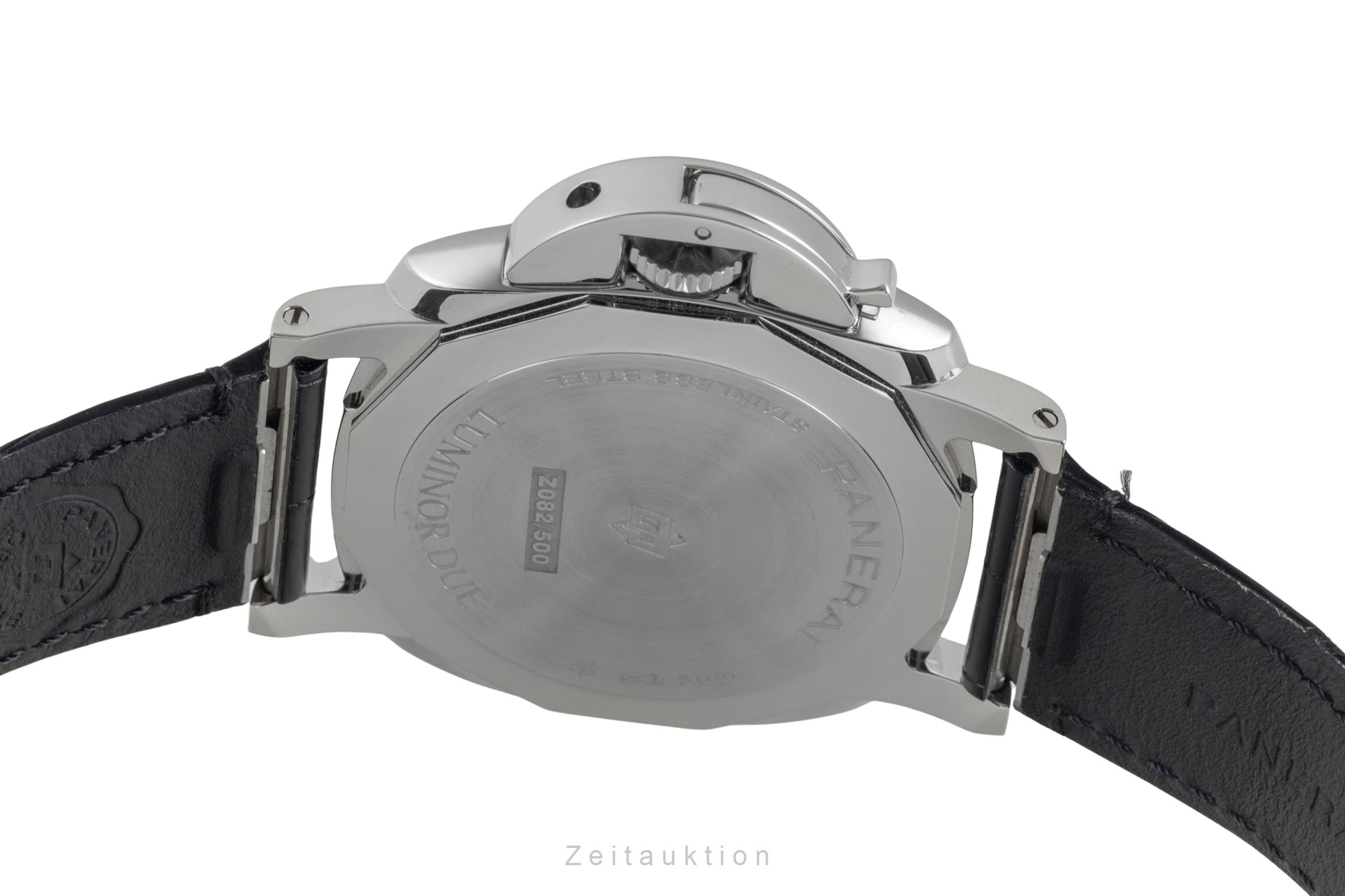 Panerai Luminor Due 3 Days Burgundy Stahl Automatik Ref. PAM01424 B&P 2024 [2604400]